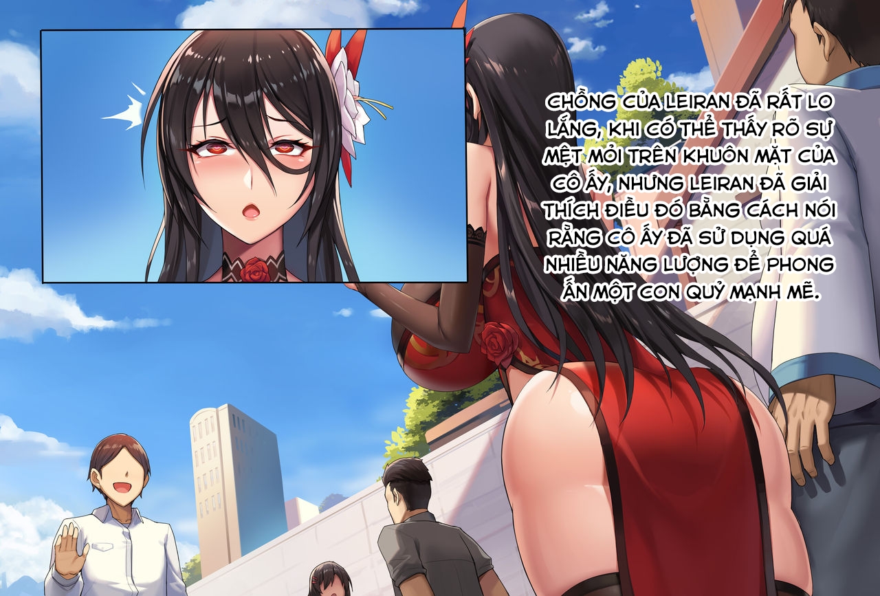 Đọc truyện hentai Leiran, Người phụ nữ đã có chồng: Câu chuyện Netorare về tẩy não và ham muốn xác thịt - Chap 4