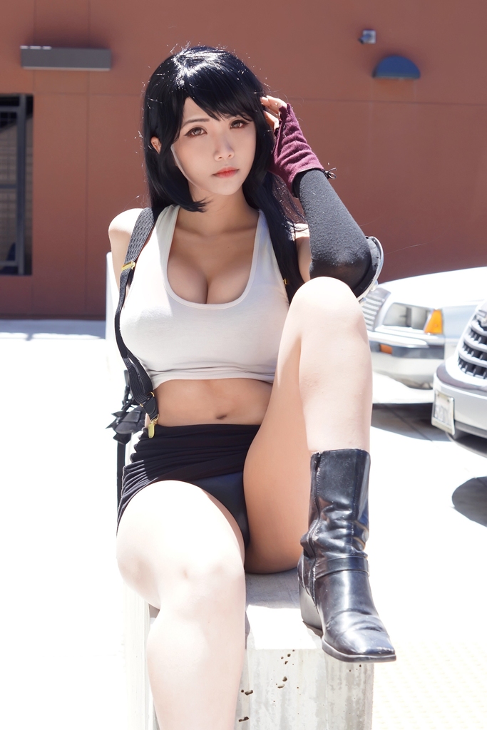 Đọc truyện hentai Tuyển tập Albums siêu phẩm Cosplay - Chap 409 - Hana Bunny – Tifa