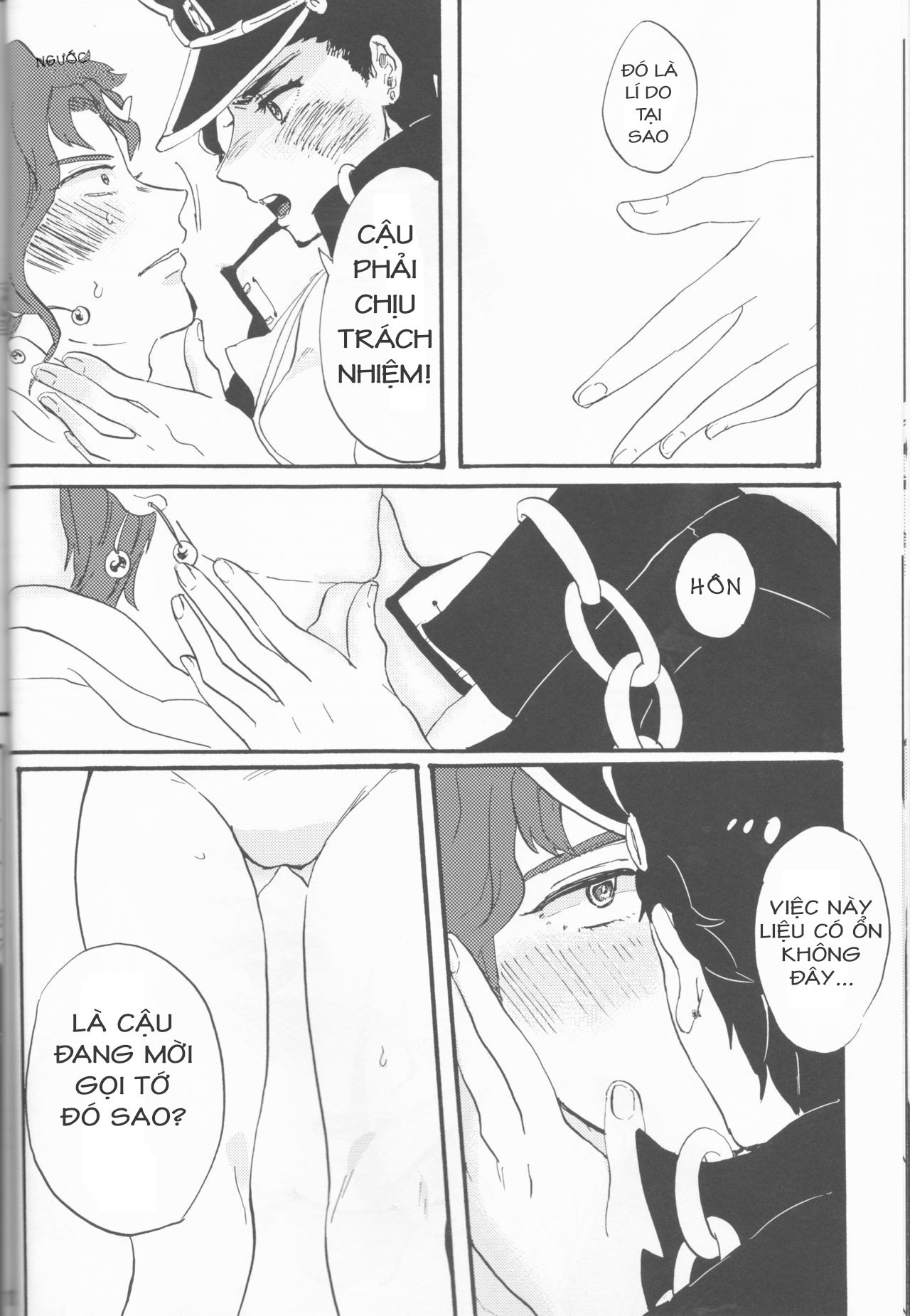 Đọc truyện hentai Kì nghỉ mát riêng tư của Jotaro - Oneshot