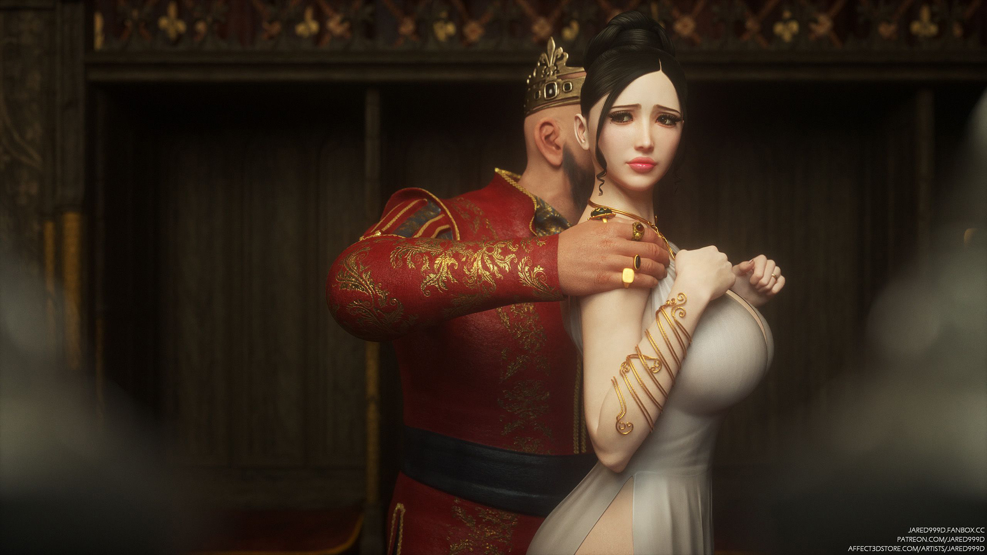 Đọc truyện hentai Fallen Lady - Vol 1 - Chap 3: Em phải là hoàng hậu của ta.