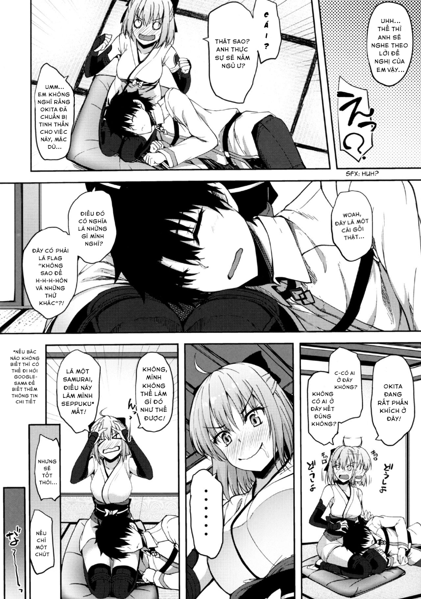 Đọc truyện hentai Okita-San Datte Koi Ga Shitai - Oneshot