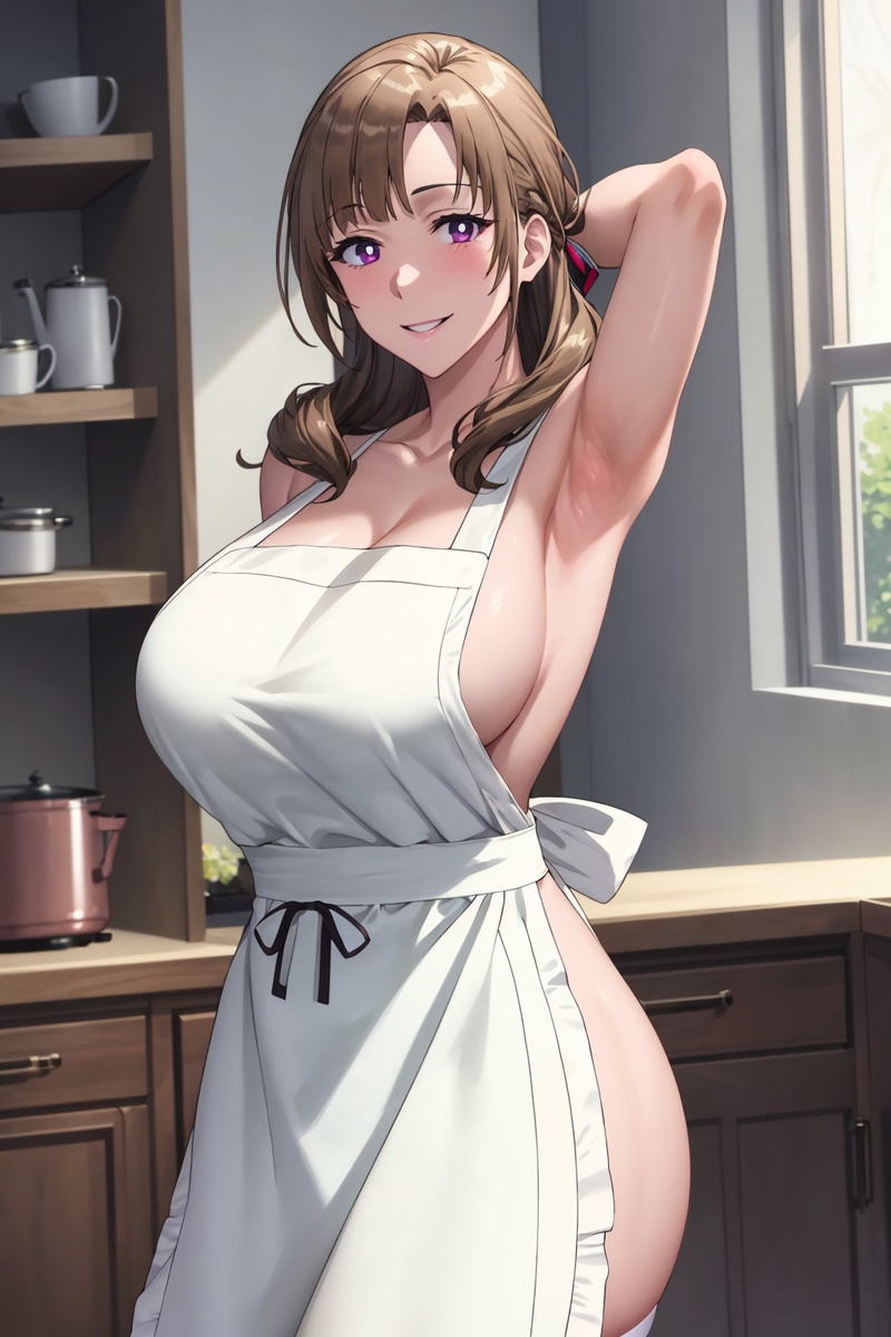 Đọc truyện hentai Tuyển tập Albums Art hentai - Chap 82 - Naked Apron Mamako