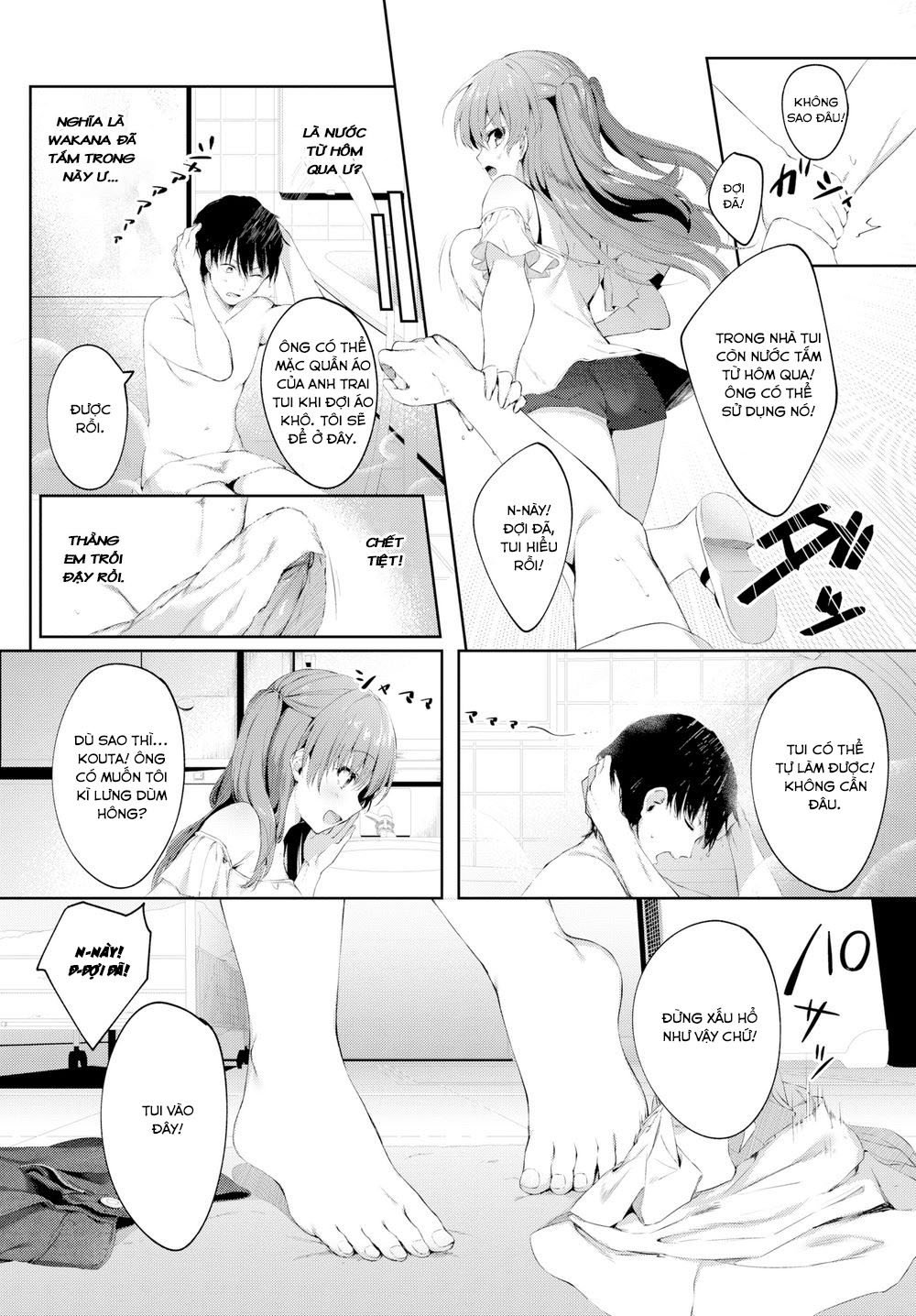 Đọc truyện hentai Tui không muốn thua ông! - Oneshot Không Che