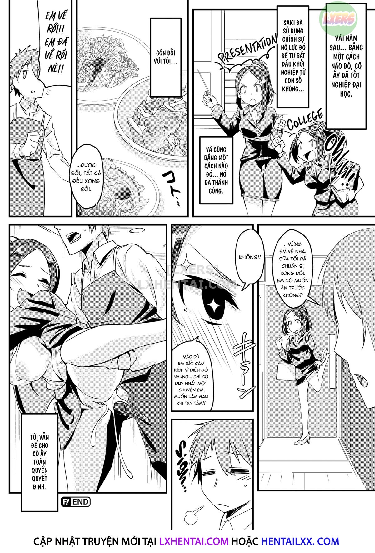 Đọc truyện hentai Một khi bạn gái tôi đã nghiện chịch - Oneshot