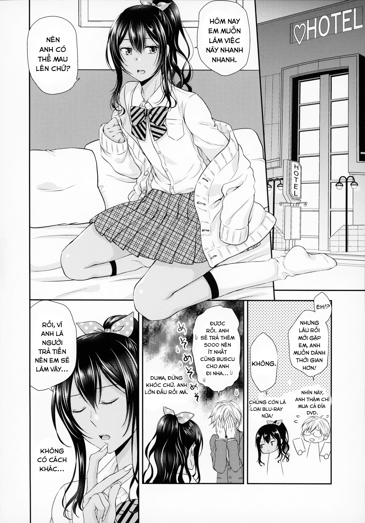 Đọc truyện hentai Kinketsu Josou Gal Suppo-machichuu - Oneshot
