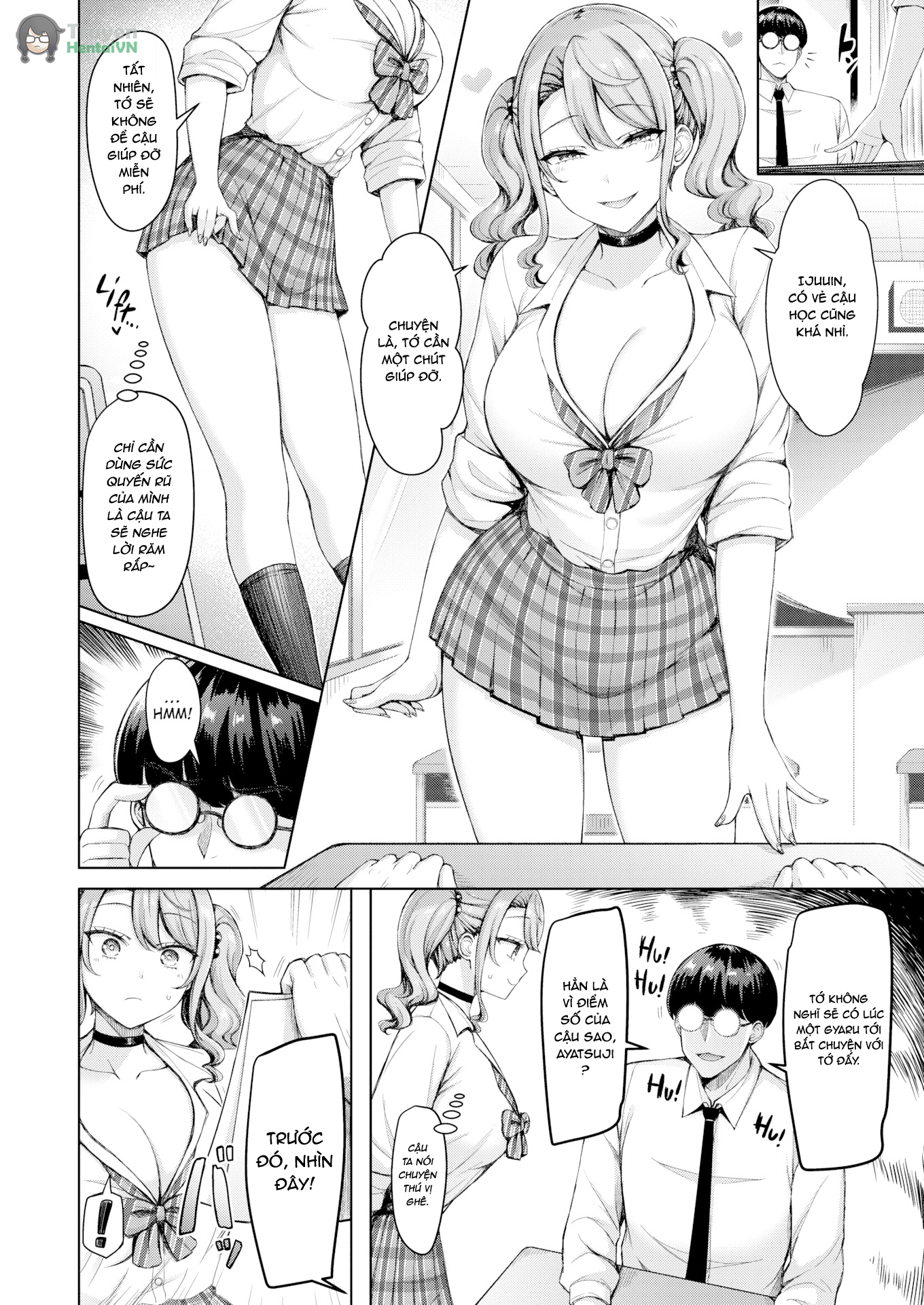 Đọc truyện hentai Nàng Gyaru não bé ngực to - Oneshot