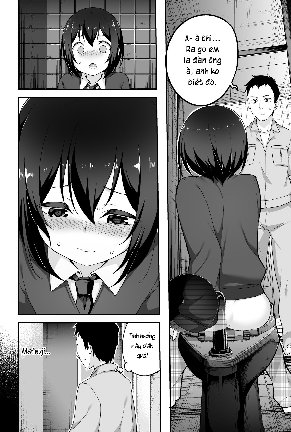 Đọc truyện hentai Anh bảo vệ may mắn và em học sinh xui xẻo. - Chap 1: Bắt quả tang nha.