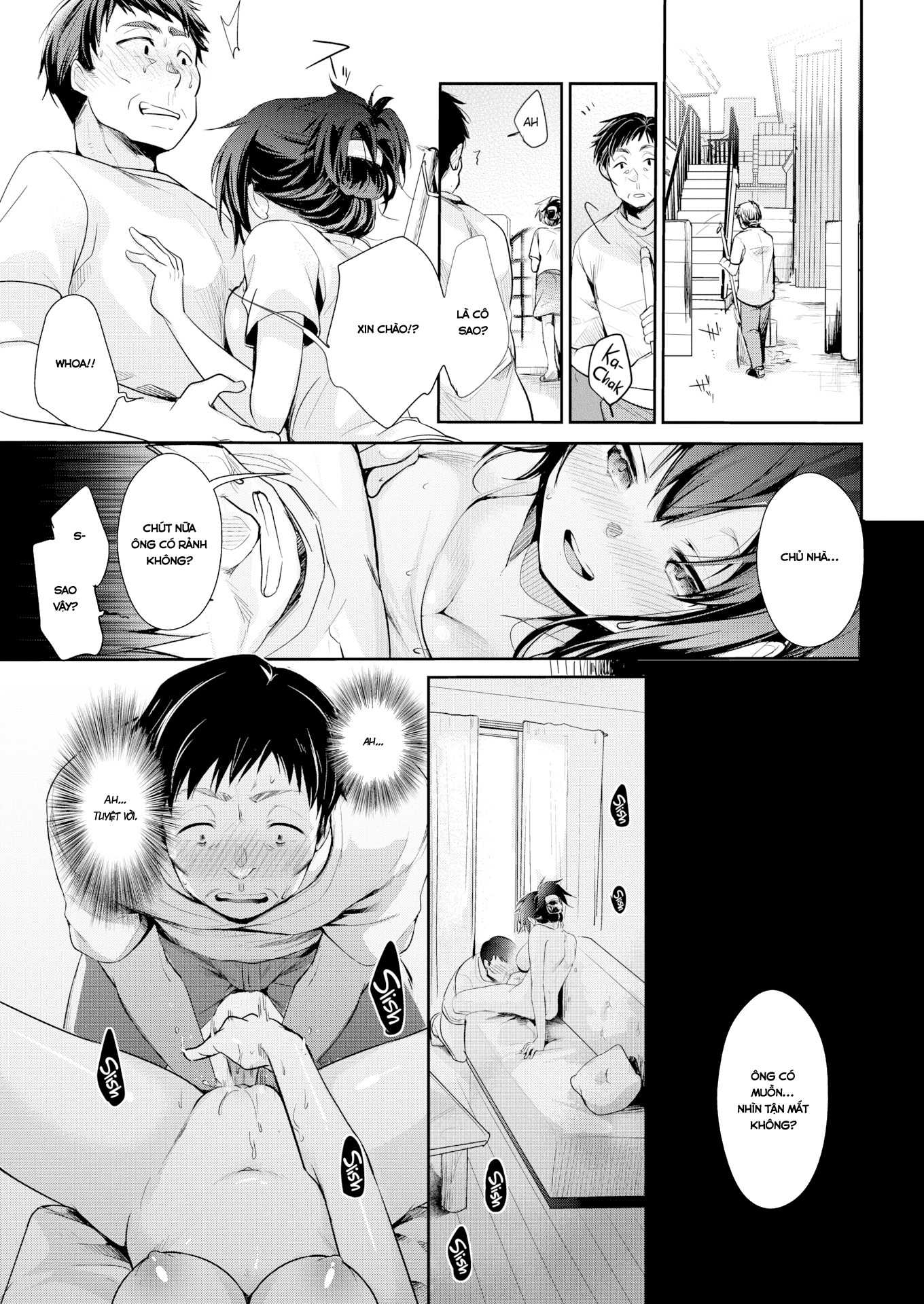 Đọc truyện hentai Bí mật của một bà nội trợ - Oneshot