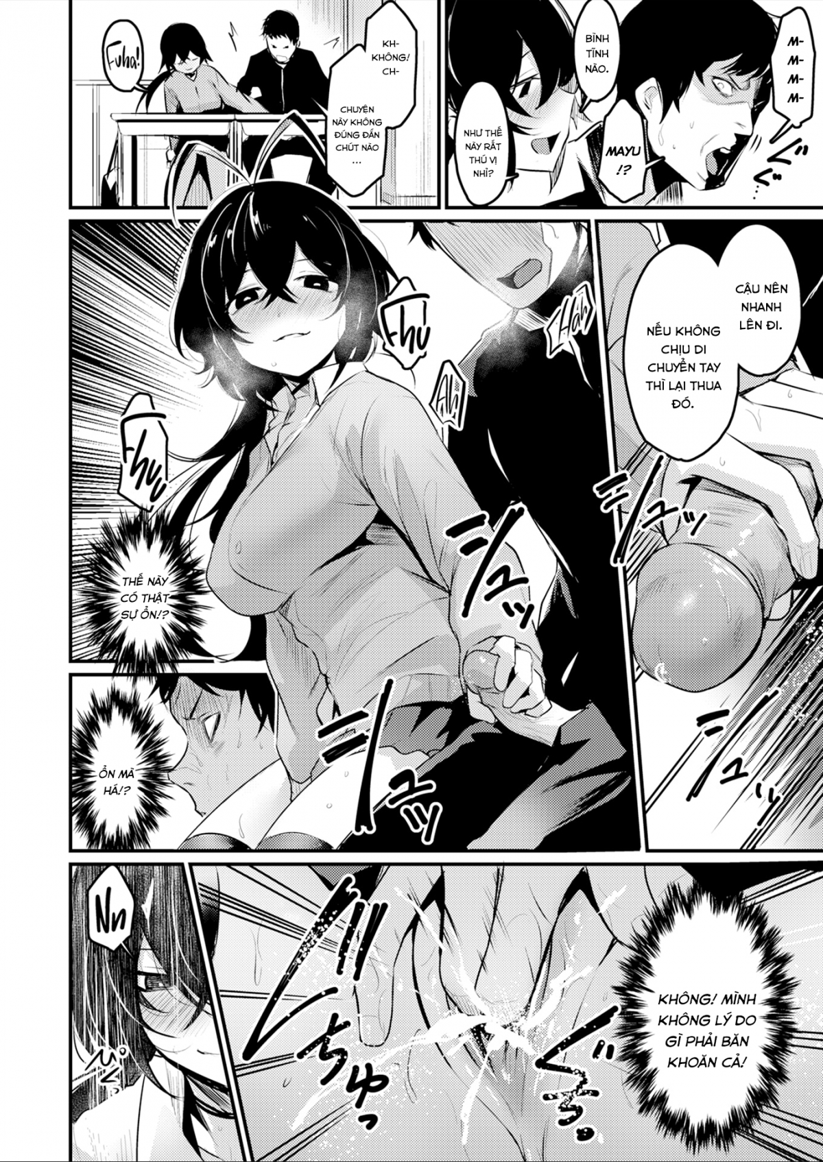 Đọc truyện hentai Con Biến Thái Ngồi Bàn Bên - Oneshot