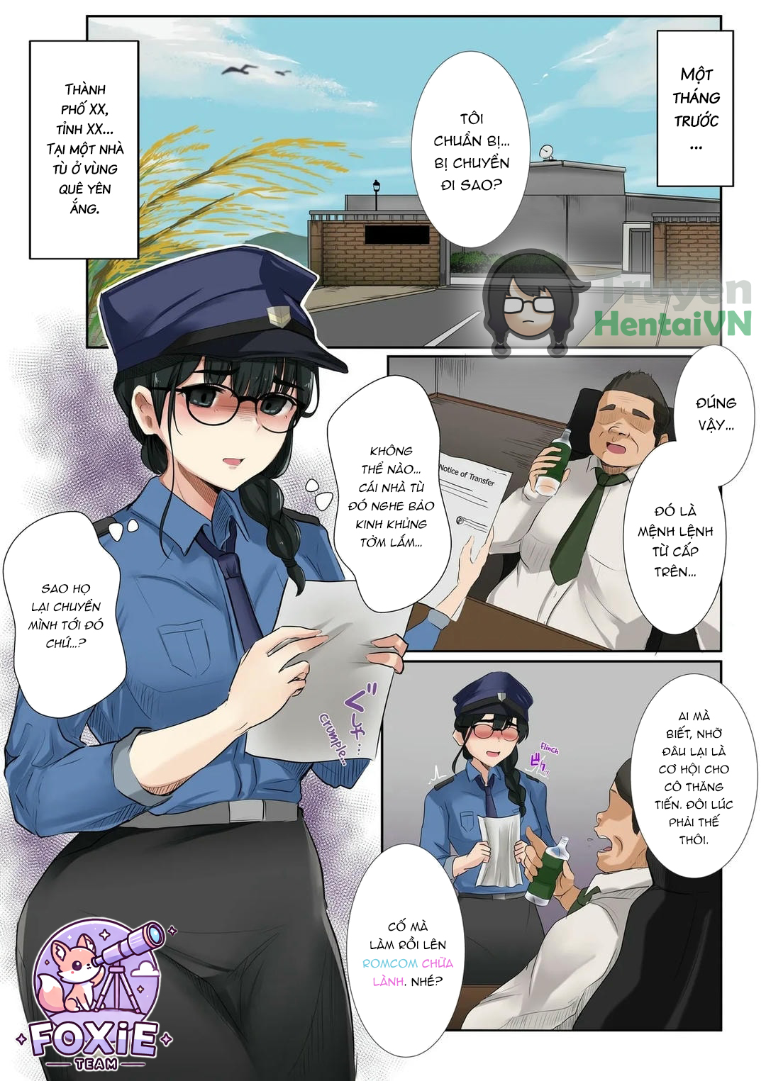 Đọc truyện hentai Dame Kanshu x Shuujin -Gyakuten- | Useless Officer X Prisoner - The Tables Turned - Oneshot