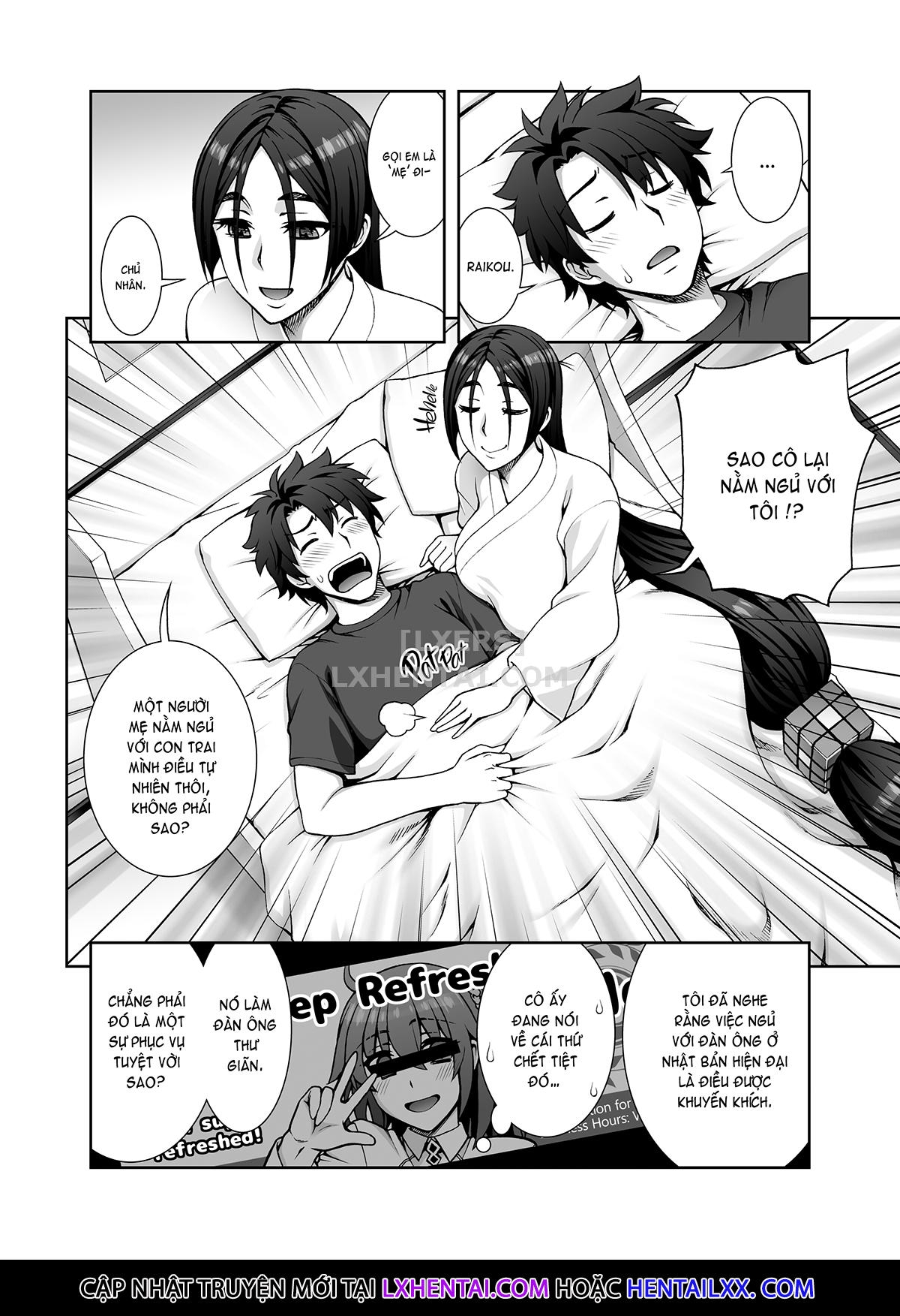 Đọc truyện hentai Bedtime with Mom - Oneshot