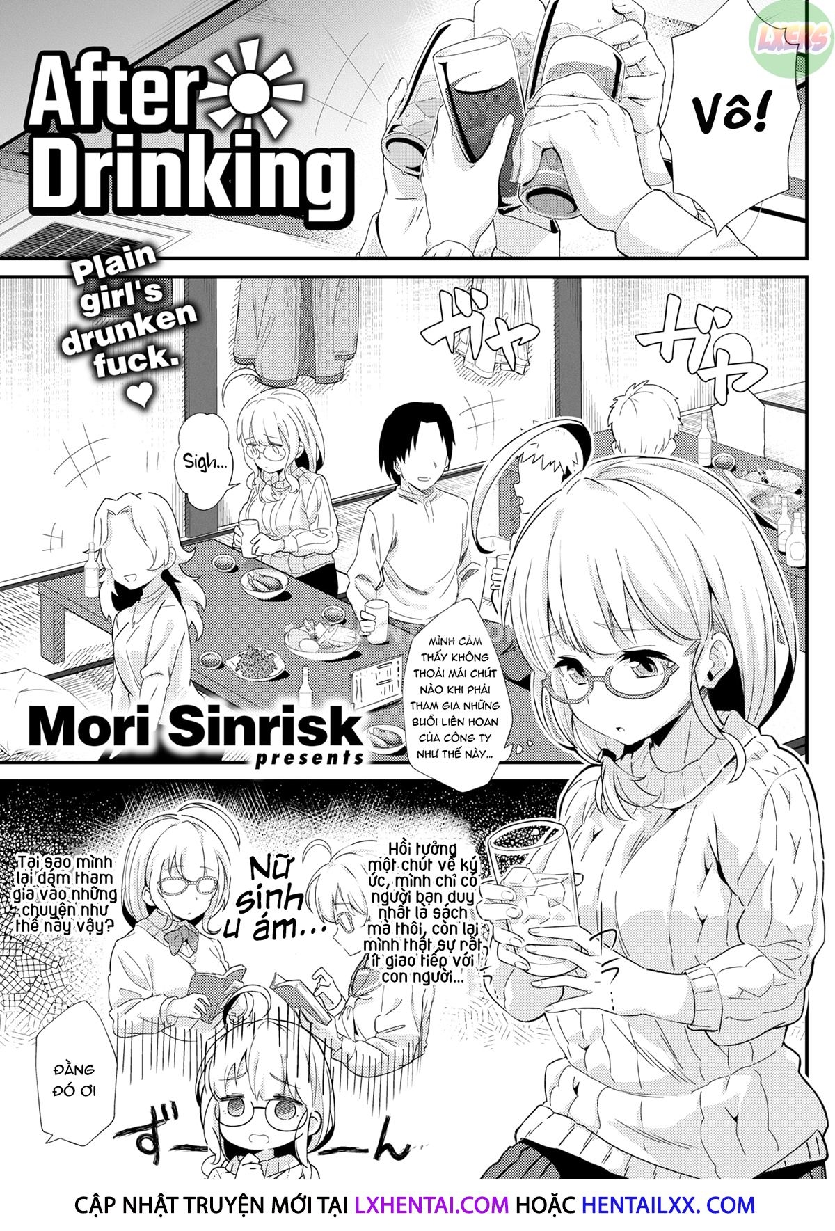 Đọc truyện hentai Sau cuộc nhậu - Oneshot