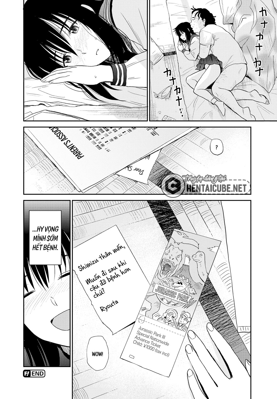 Đọc truyện hentai Cháu gái bị sốt - Oneshot