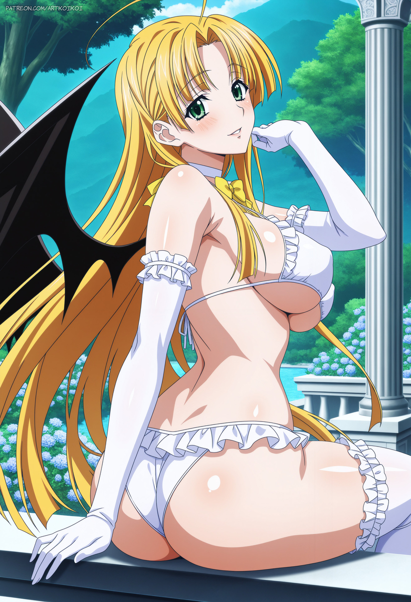 Đọc truyện hentai Tuyển tập Albums Art hentai - Chap 410 - Asia Argento | High School DxD