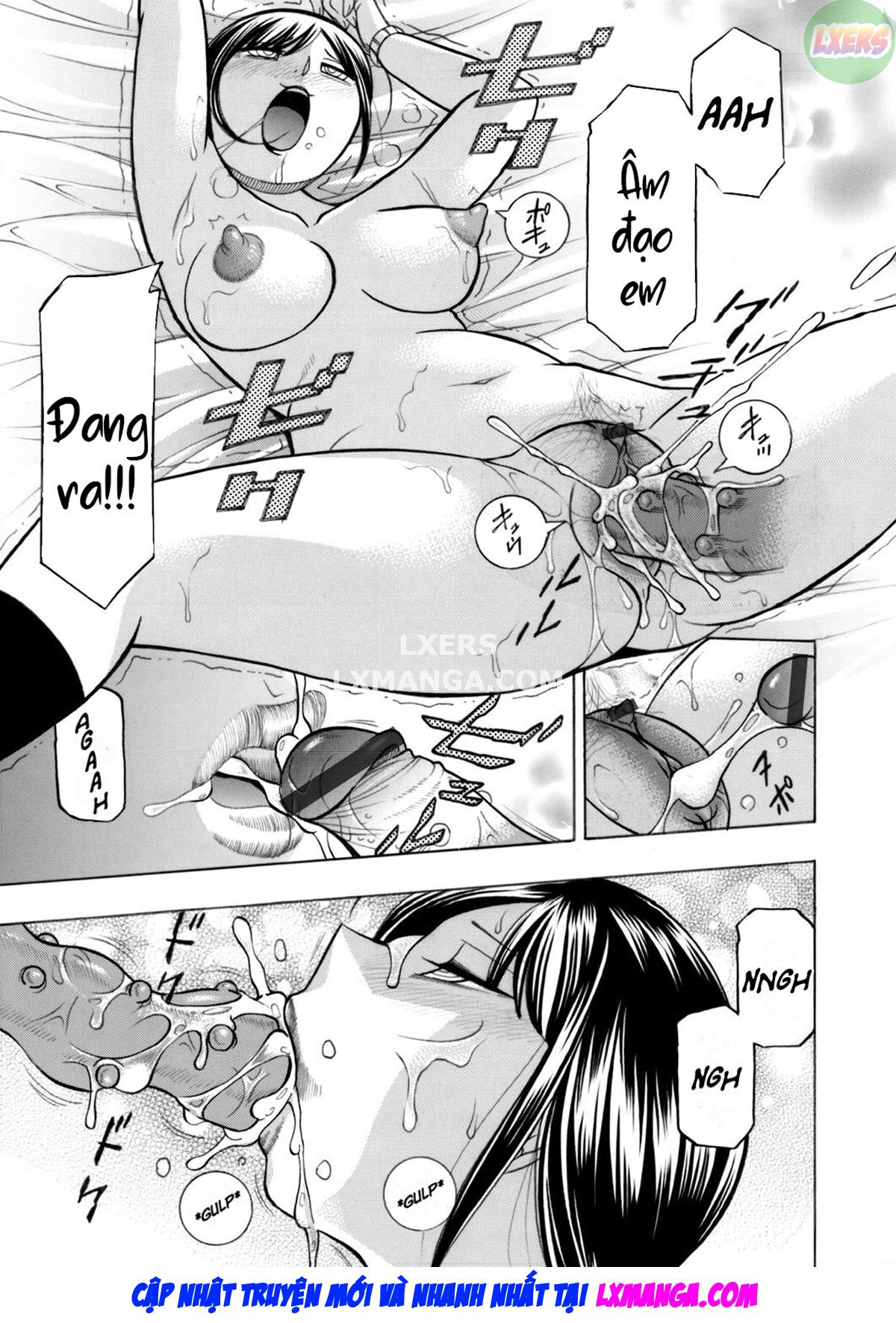 Đọc truyện hentai Nữ giáo viên dâm đãng và em học sinh may mắn - Chap 7