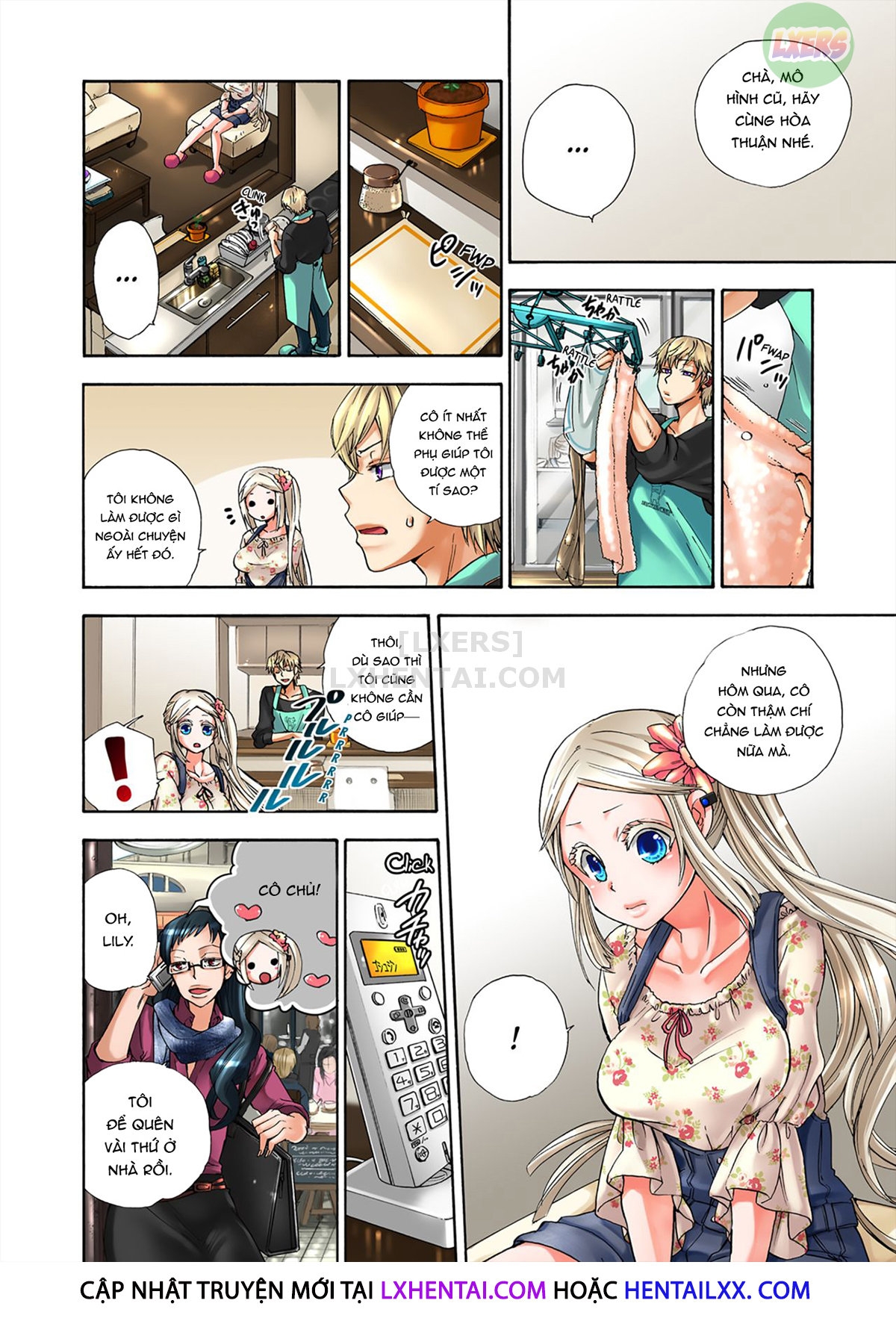Đọc truyện hentai Robot thú cưng Lilly - Chap 13