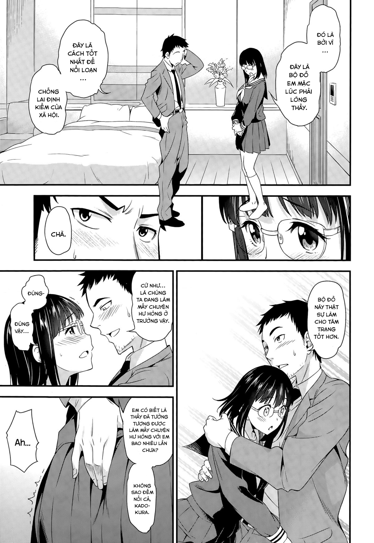 Đọc truyện hentai Iinchou no Sotsugyou - Oneshot