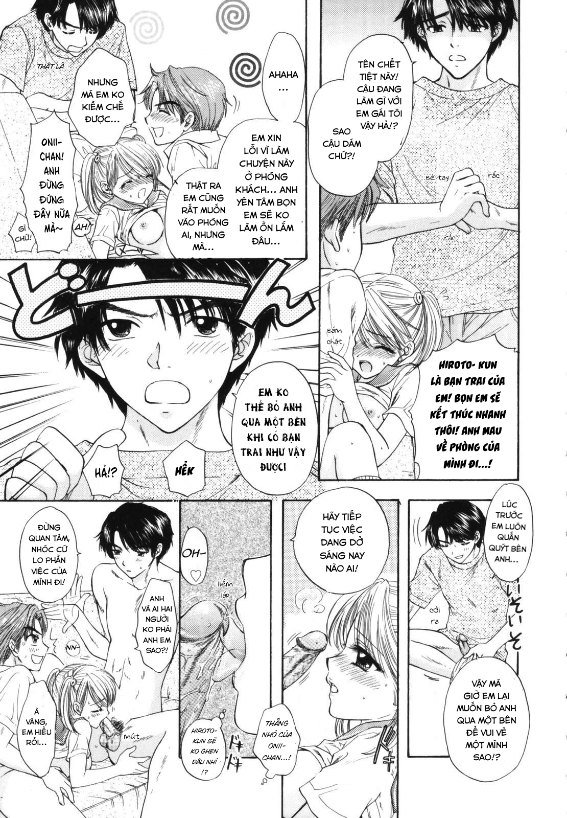 Đọc truyện hentai Cuộc đào thoát vĩ đại - Chap 0 anh trai vs bạn trai