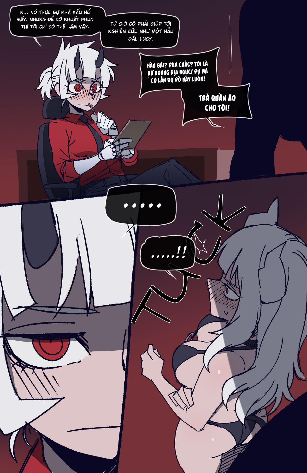 Đọc truyện hentai Cuộc thí nghiệm của em thiên thần sa ngã - Oneshot full màu