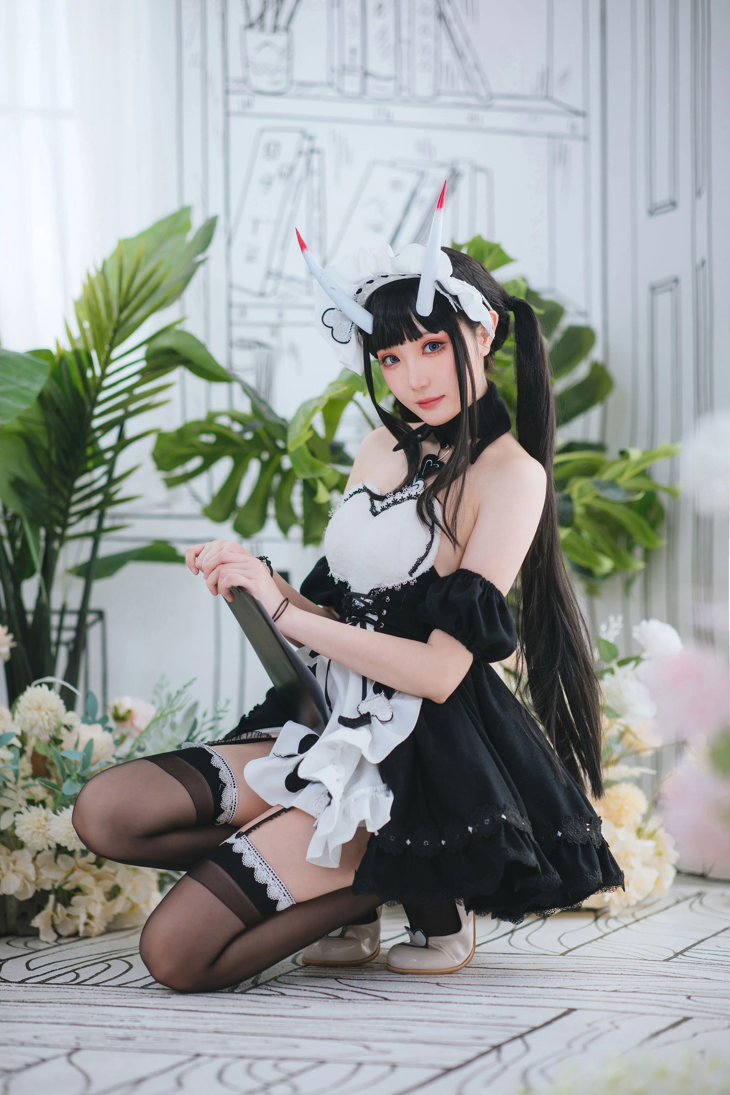 Đọc truyện hentai Tuyển tập Albums siêu phẩm Cosplay - Chap 591 - Guashi-chan Noshiro Maid