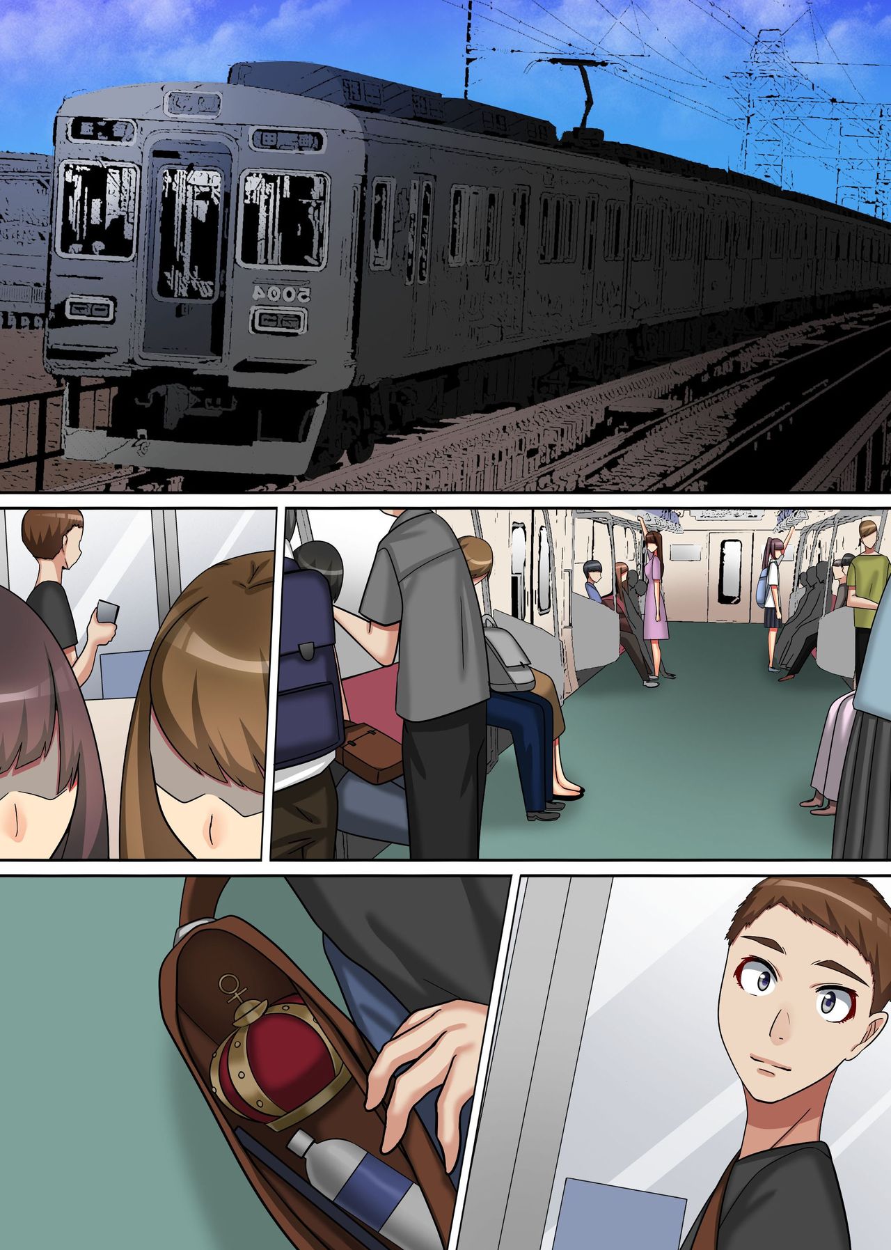 Đọc truyện hentai Ou-sama Chinpo de Haramasete! - Oneshot