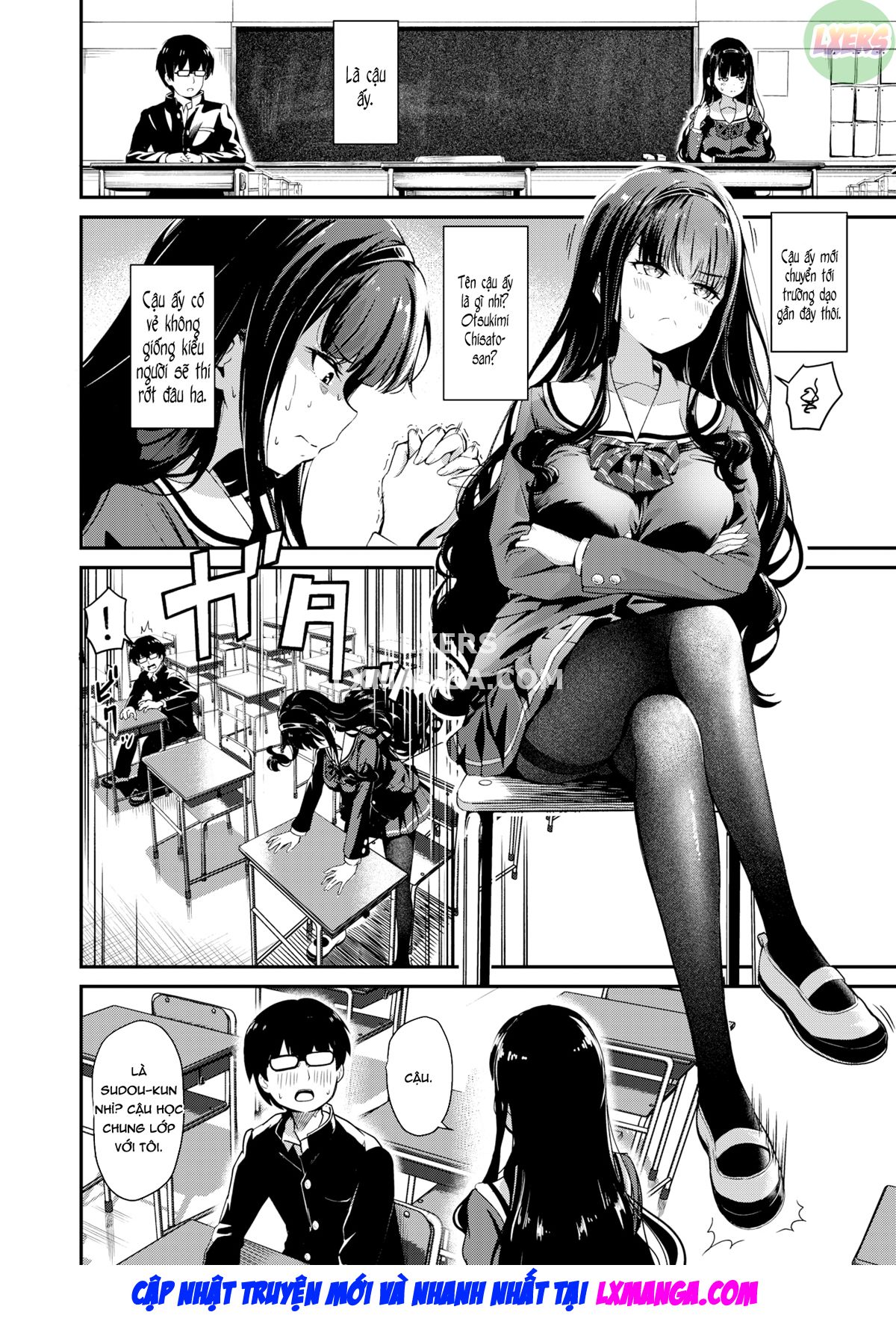 Đọc truyện hentai Otsukimi-san, tôi không thể học được. - Oneshot