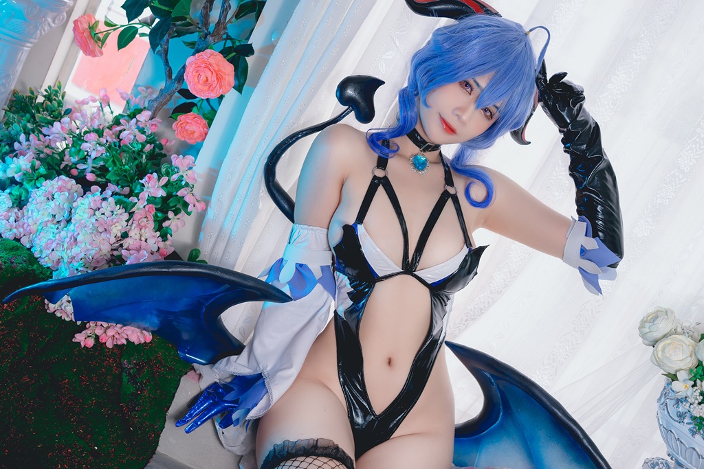 Đọc truyện hentai Tuyển tập Albums siêu phẩm Cosplay - Chap 717 - Pyon Lay – Ganyu Succubus