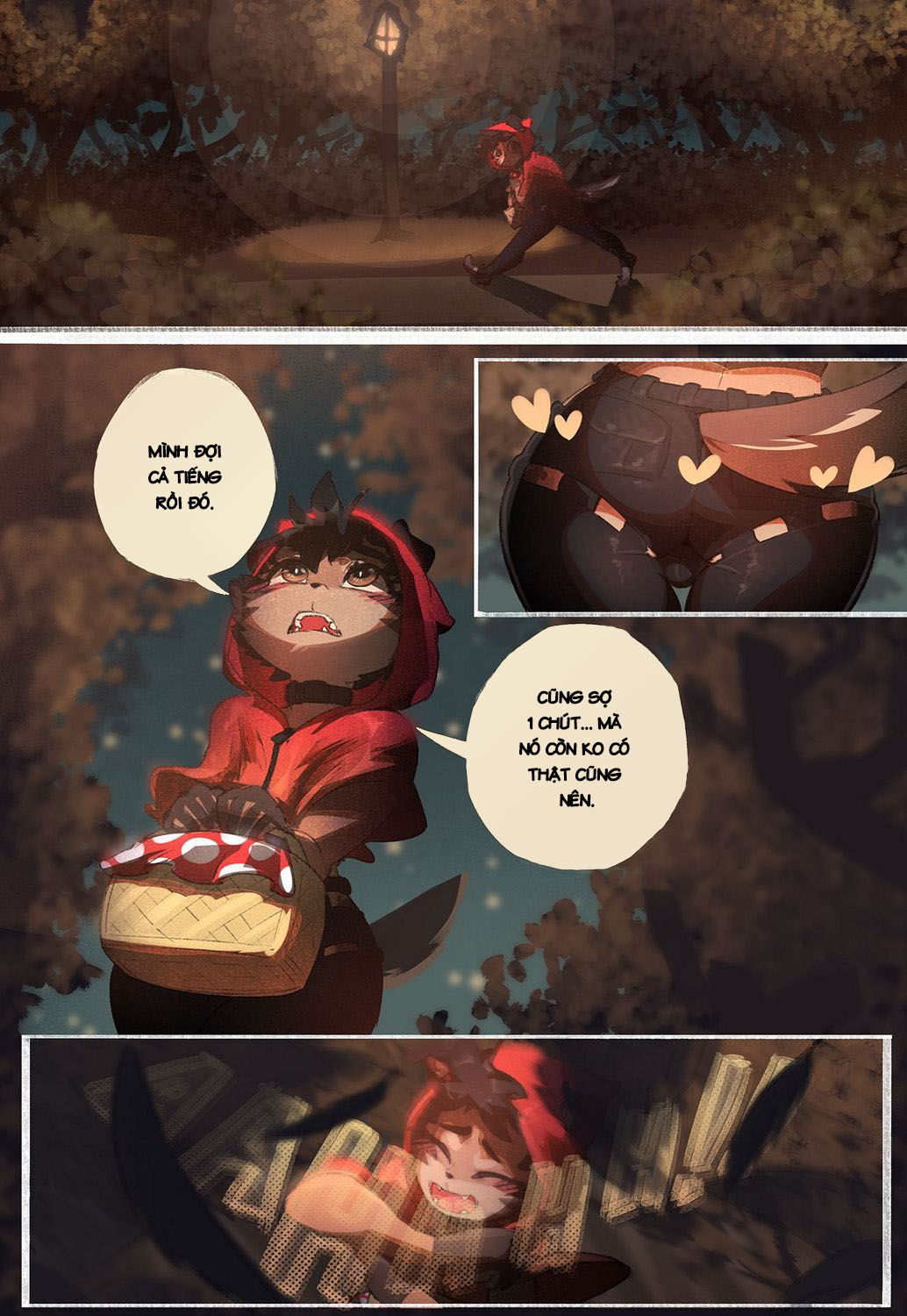 Đọc truyện hentai Chó sói quàng khăn đỏ - Chap 1