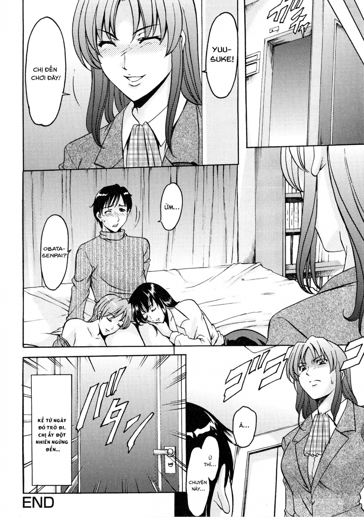 Đọc truyện hentai Yuuwaku no Toshiue Apartment - Chap 5