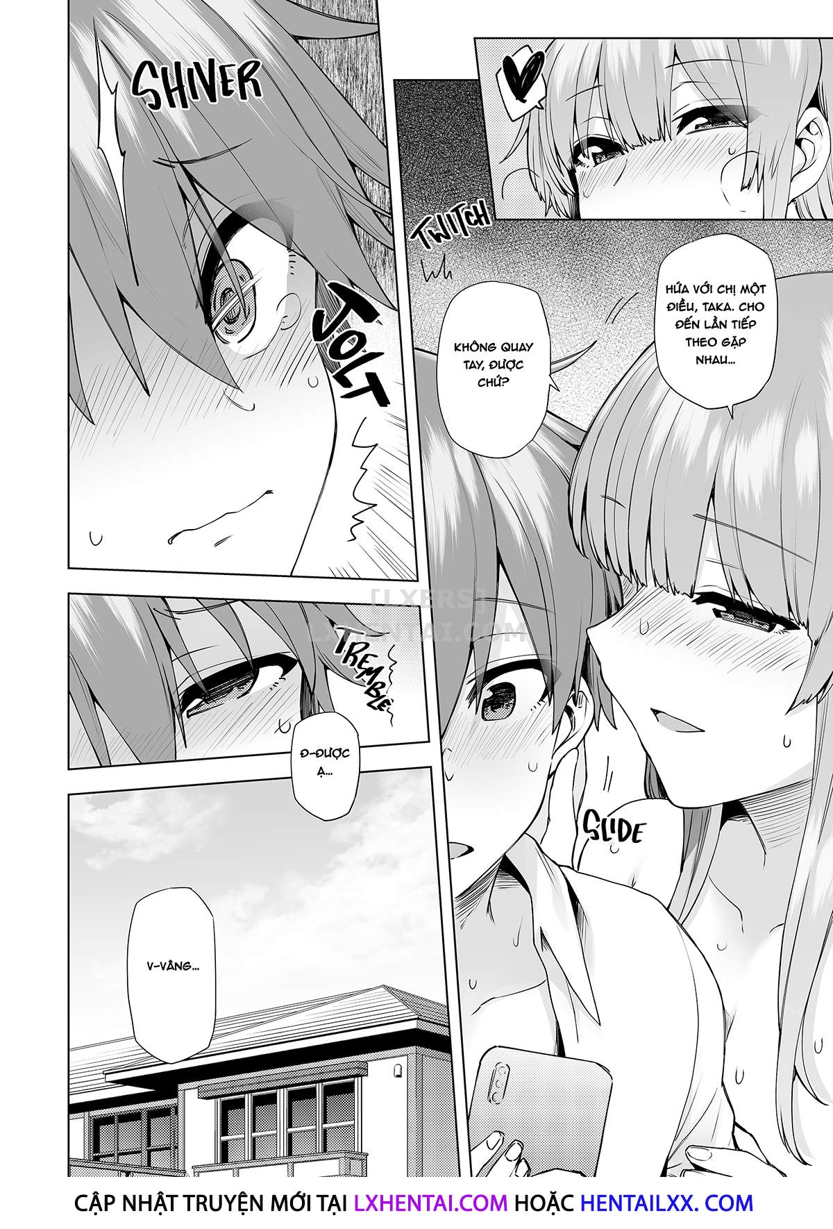 Đọc truyện hentai Onee-chan no Wasuremono o Todoke ni Kita Hazu nanoni - Chap 3 - Away Game