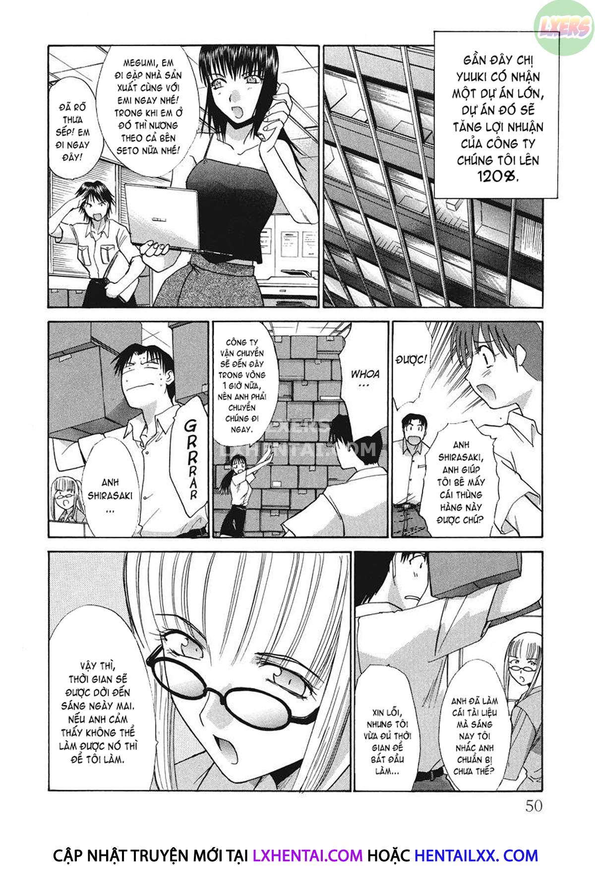 Đọc truyện hentai Hello Work - Chap 3