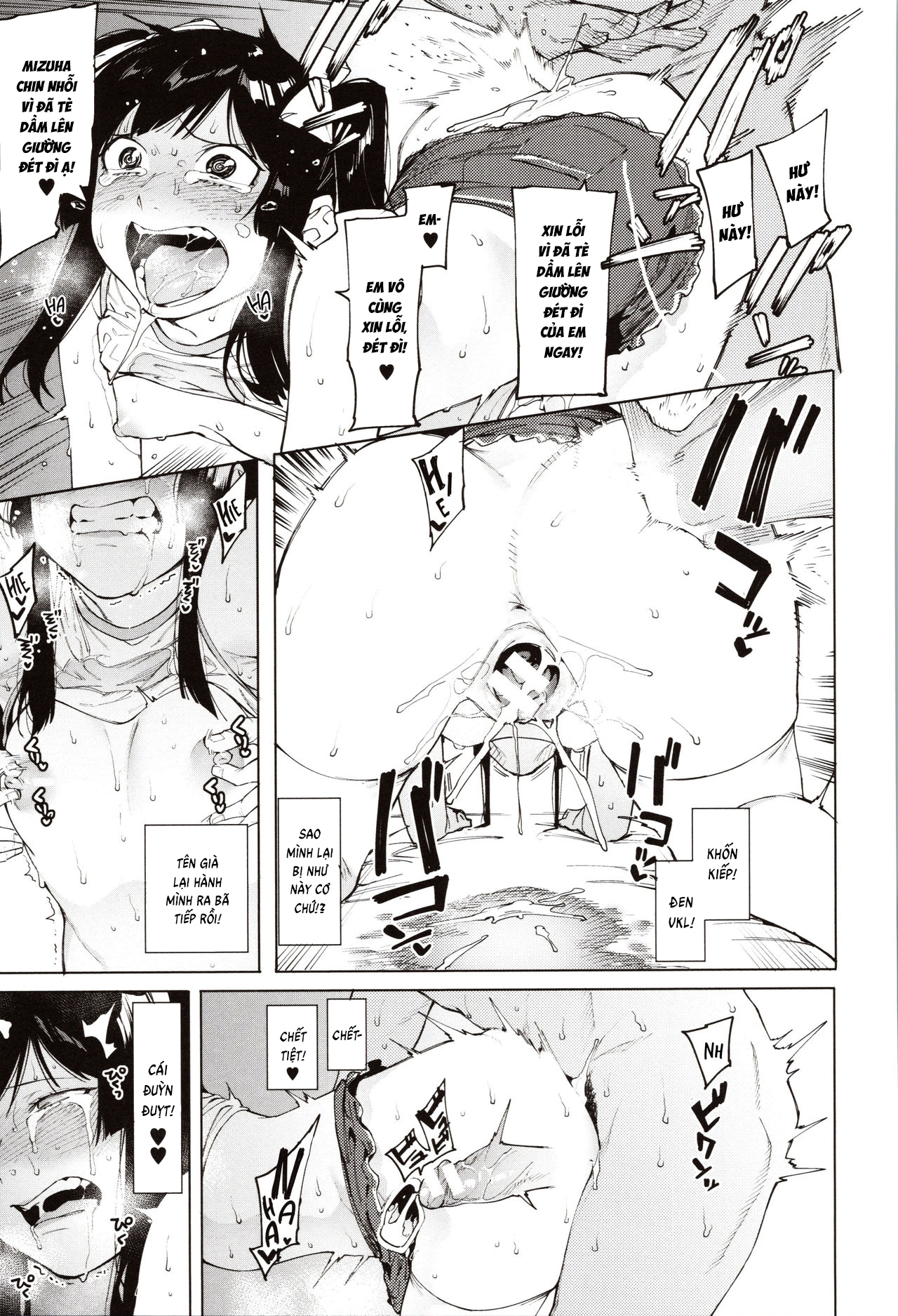 Đọc truyện hentai Mizuha ni Oshioki! - Chap 4