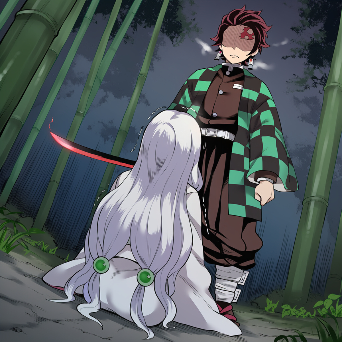 Đọc truyện hentai Tuyển tập Albums Art hentai - Chap 770 - Mother Spider Vs Tanjirou