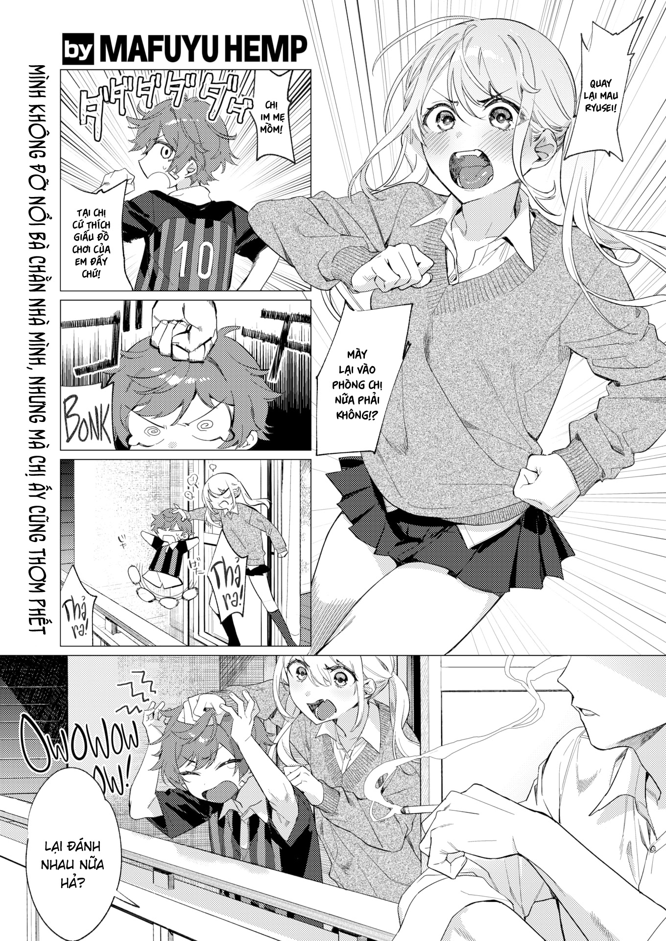 Đọc truyện hentai Em muốn cho chị biết ai mới là trùm - Oneshot