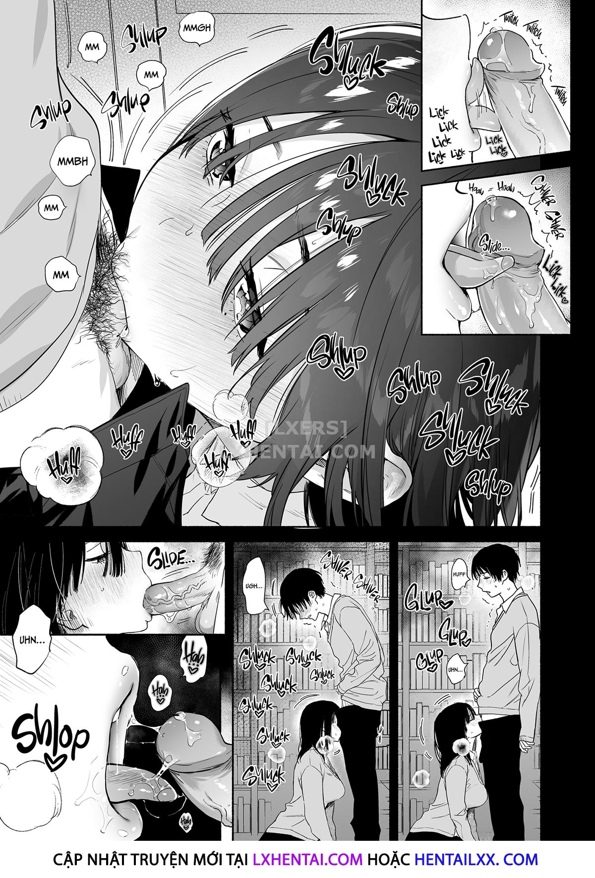 Đọc truyện hentai Mukuchi na Tosho Iin to Sex Zuke. - Oneshot