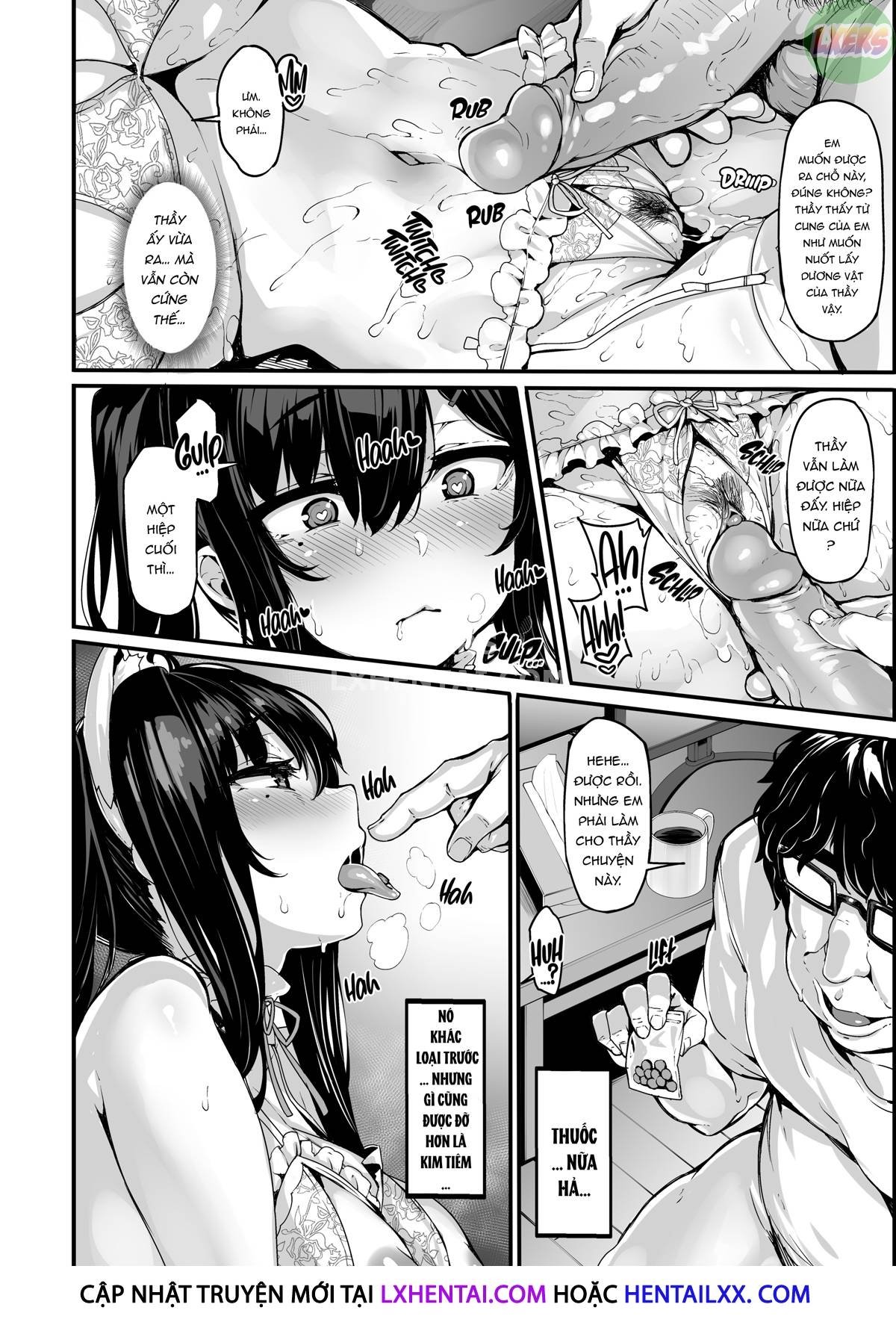 Đọc truyện hentai Nonohara Yuzuka No Himitsu No Haishin - Chap 2