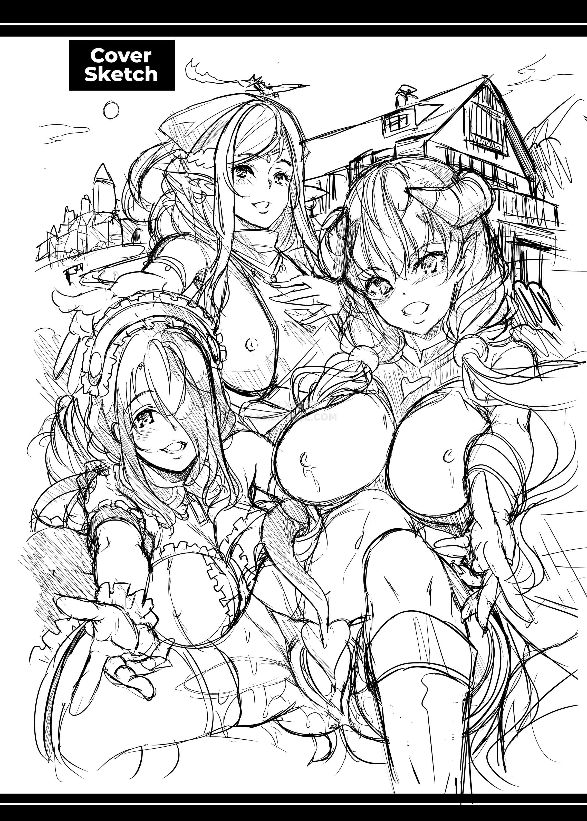 Đọc truyện hentai My Harem in Another World Collection - Chap 1