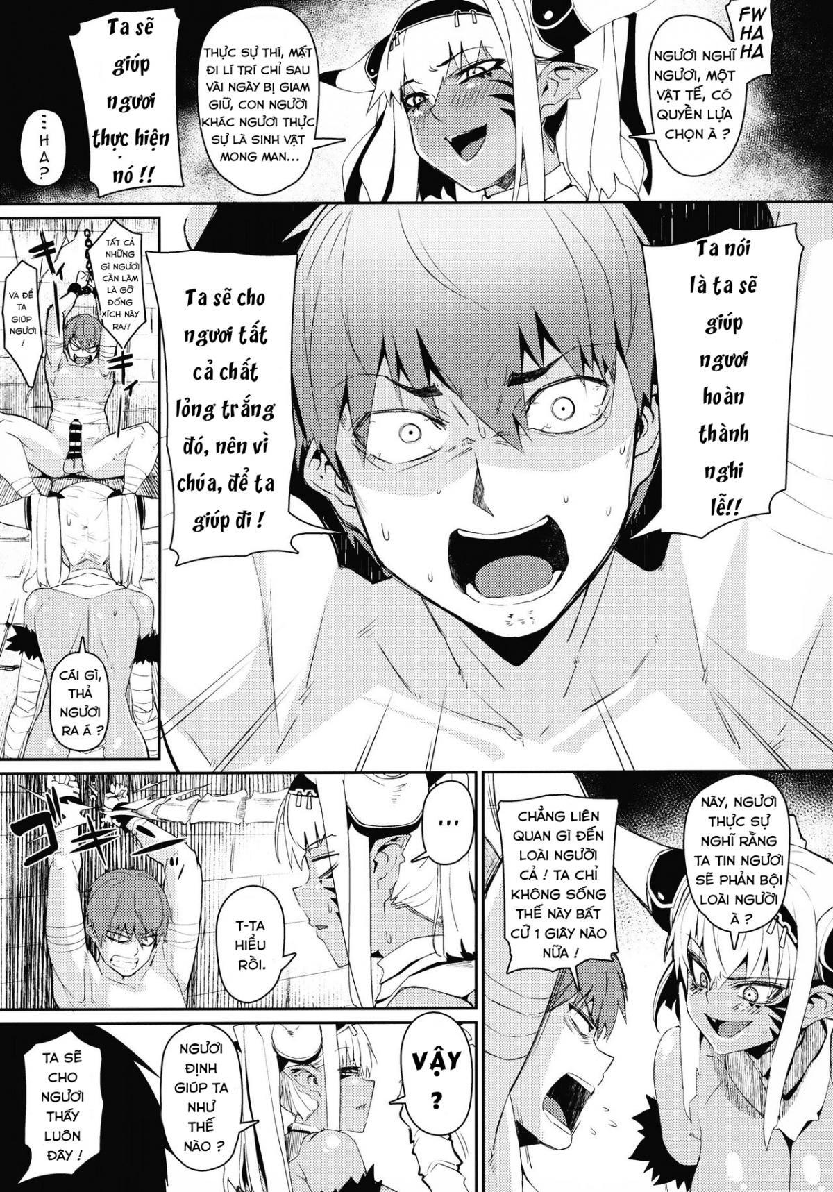 Đọc truyện hentai Enemy girl - Oneshot