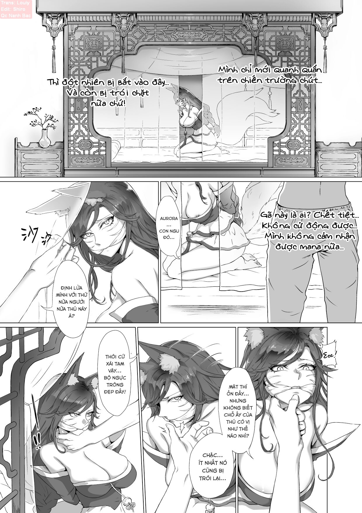 Đọc truyện hentai Bỏ phiếu cho Ahri - Oneshot