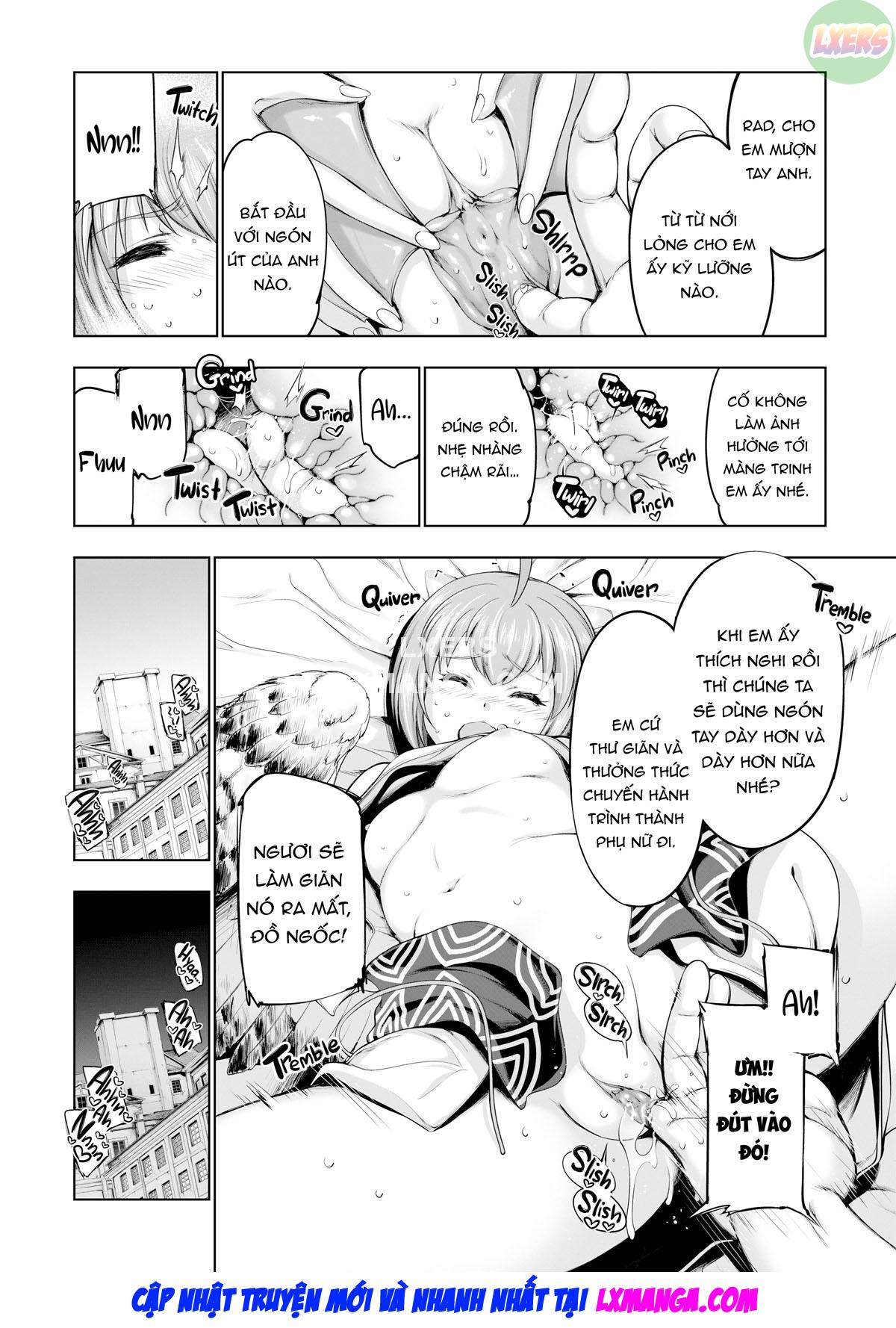 Đọc truyện hentai Rạp xiếc lãng mạn Cô gái quái vật - Chap 4