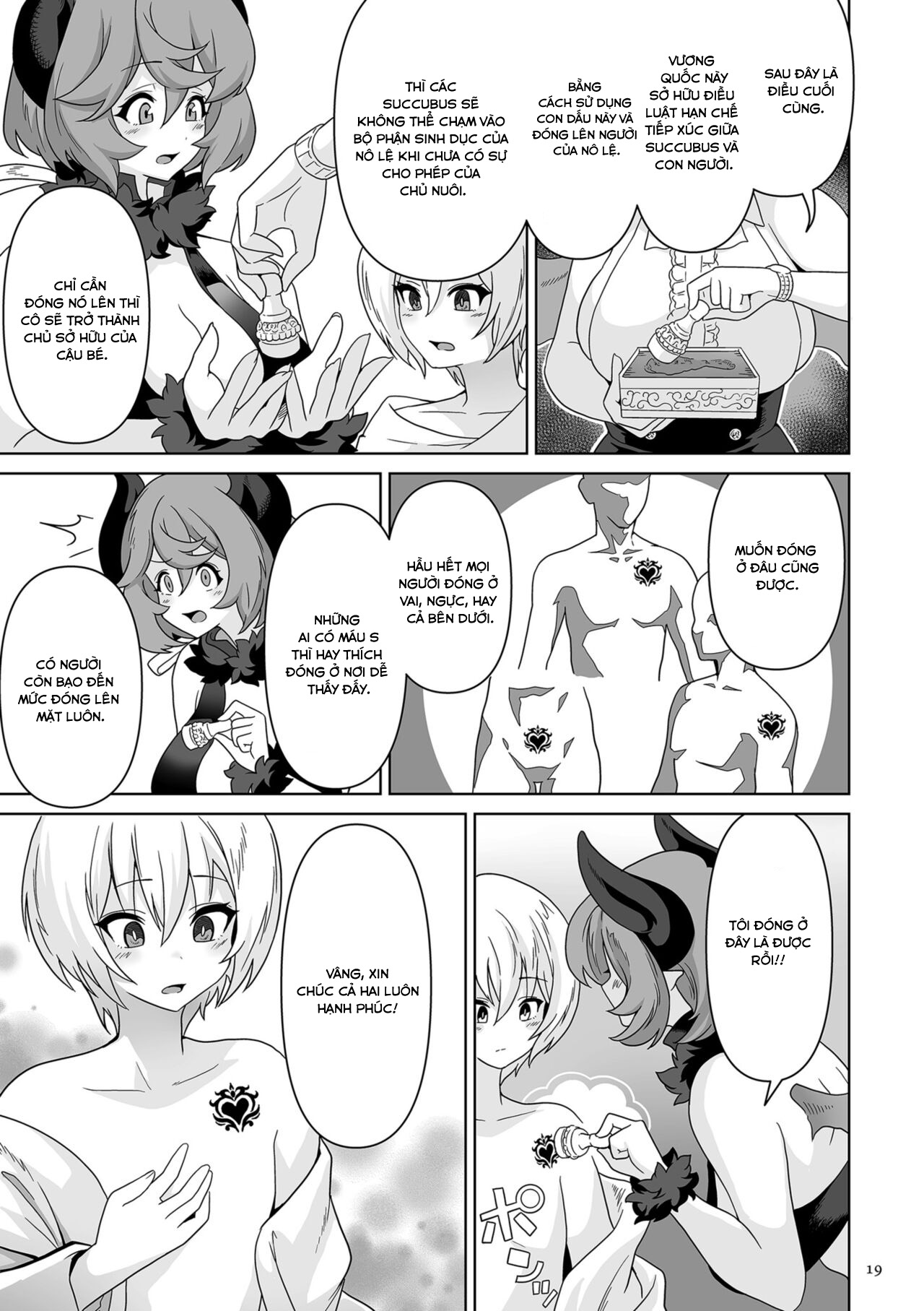 Đọc truyện hentai Vương quốc Succubus thèm bú - Chap 1