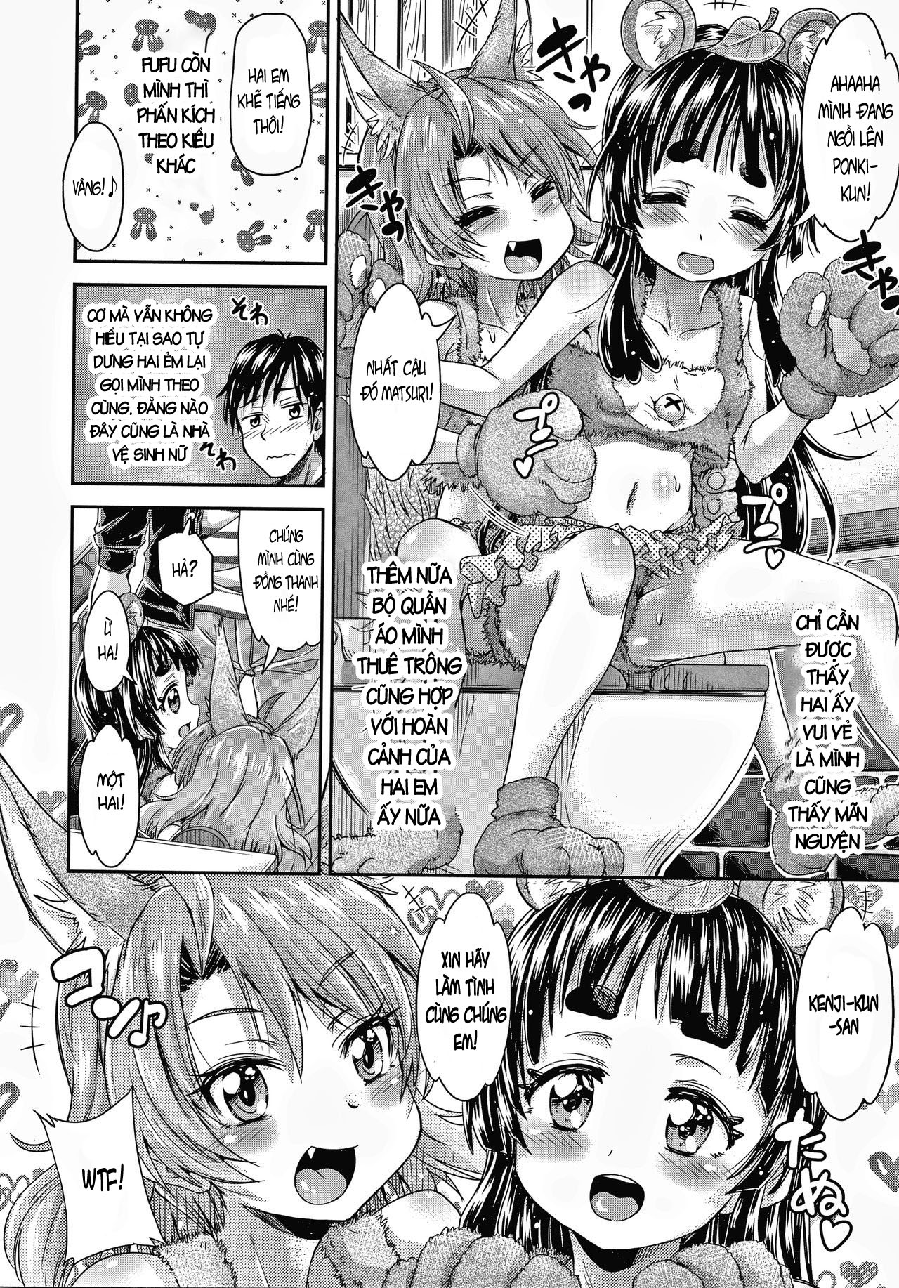 Đọc truyện hentai Trông vậy thôi nhưng chúng em có kinh nghiệm rồi đó ! - Chap 4, Đôi bạn thú dâm đãng