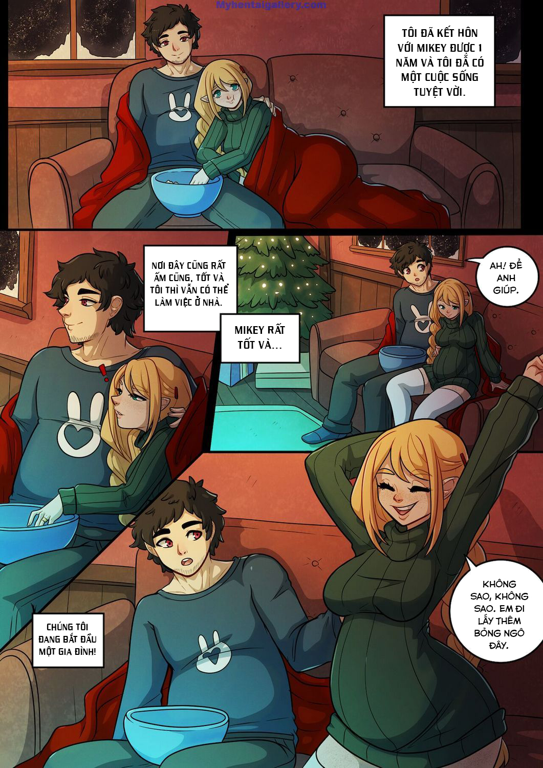 Đọc truyện hentai Another Holly Holiday - Oneshot