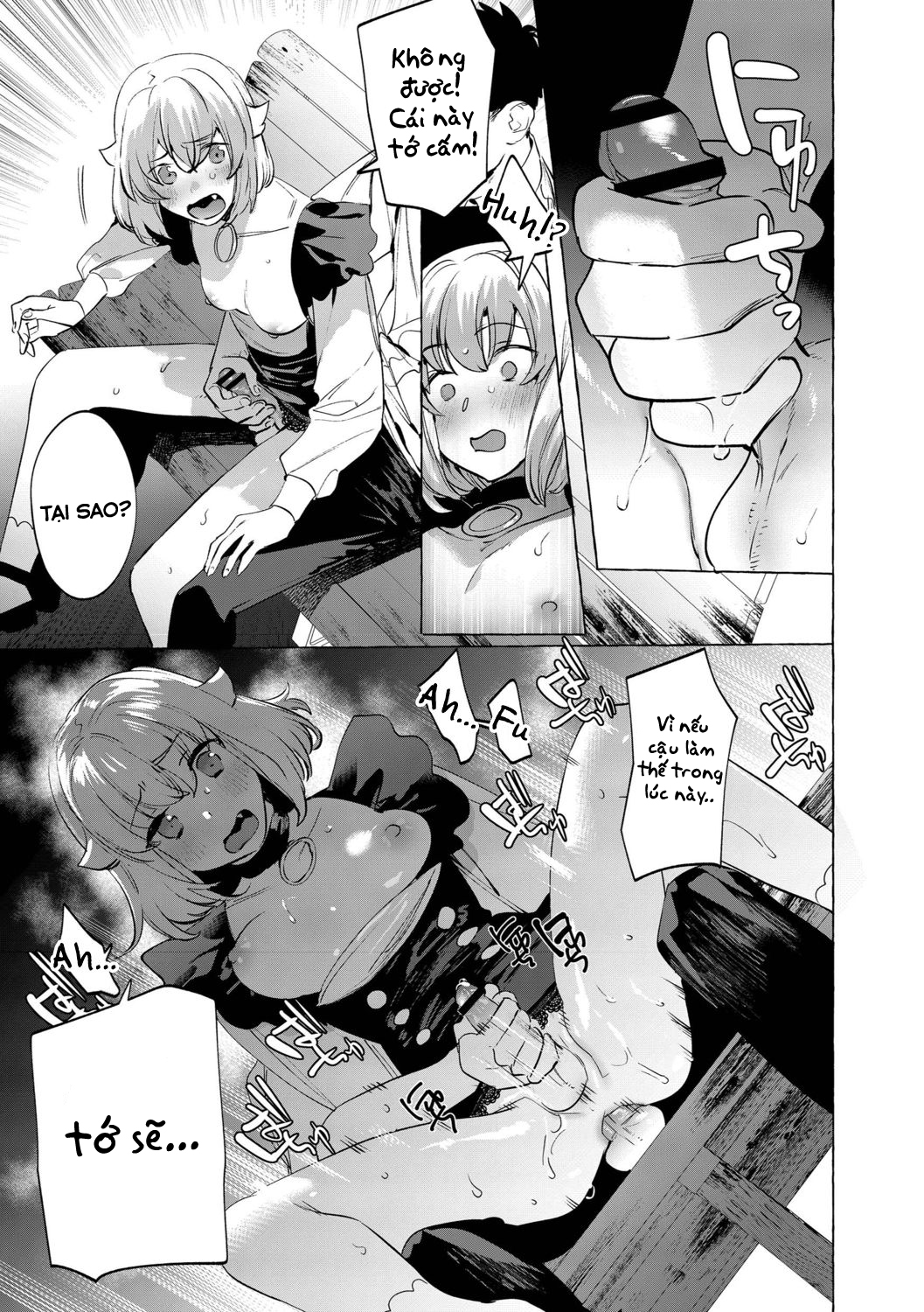 Đọc truyện hentai Yoru no Aokan Kouen - Oneshot