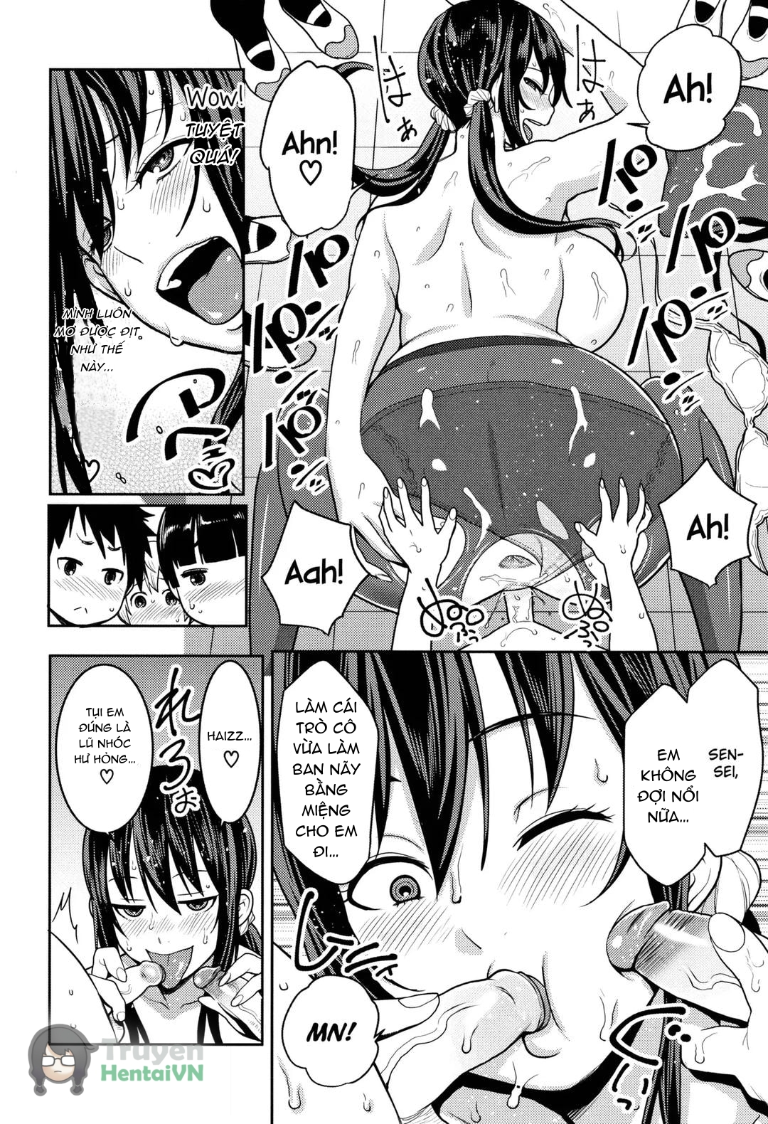 Đọc truyện hentai Yarisugi Seikyouiku! ~Hentai Onna Kyoushi Kikiippatsu~ - Oneshot