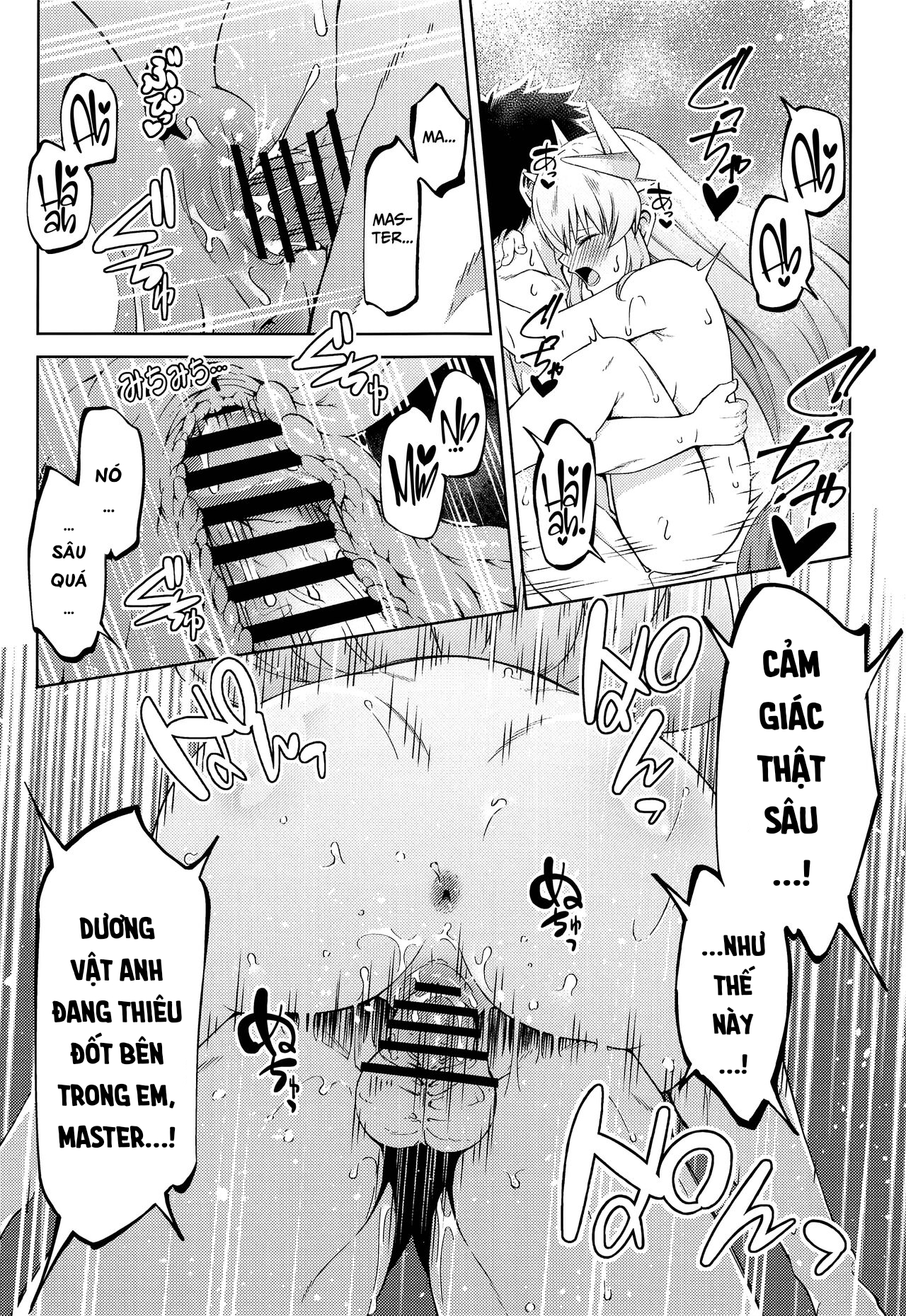Đọc truyện hentai Ah, Master, thành thật nào ♡ - Oneshot