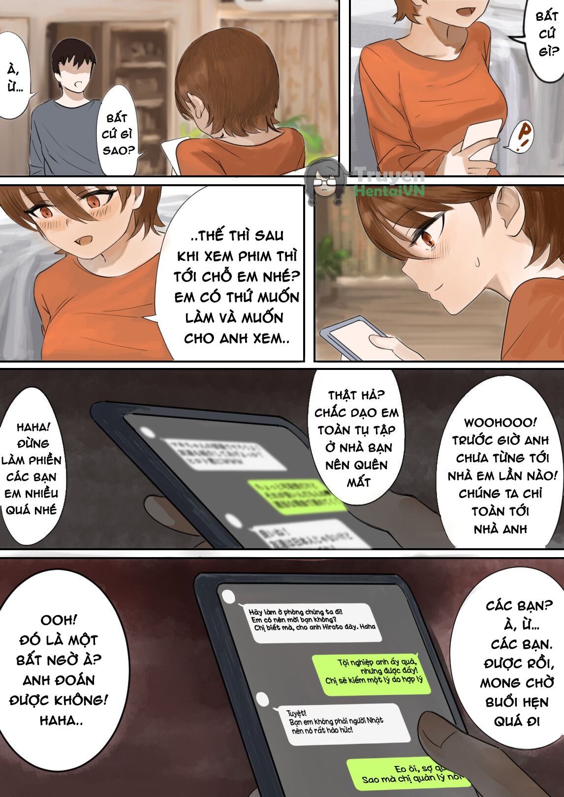 Đọc truyện hentai Giá như mình chưa bao giờ năn nỉ em người yêu dễ tính ngủ với người khác... - Oneshot