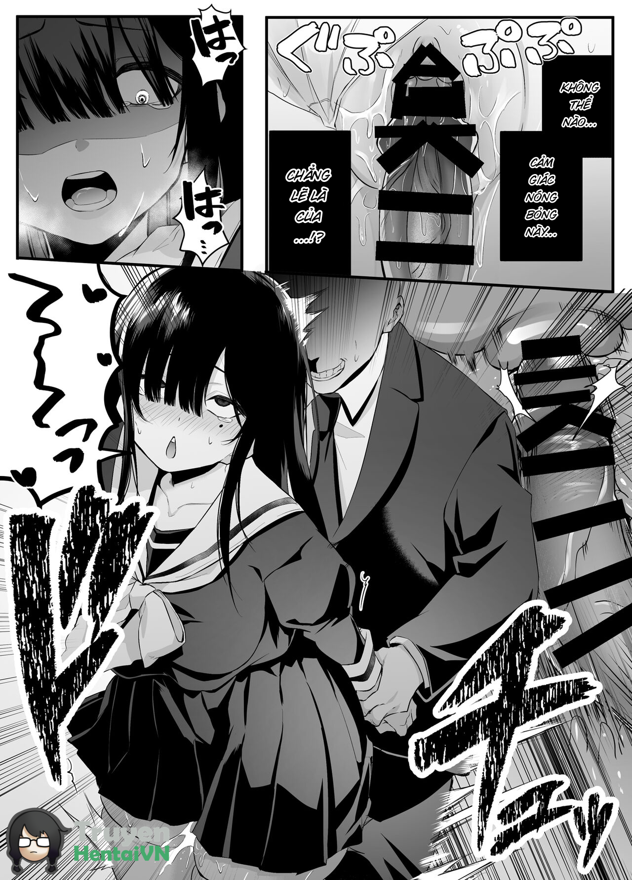 Đọc truyện hentai Fujun Isei Kouyuu shitara Soku Taigaku no Seijun Muku na Gakuensei ni Itazura ~Densha Chikan Hen~ - Oneshot