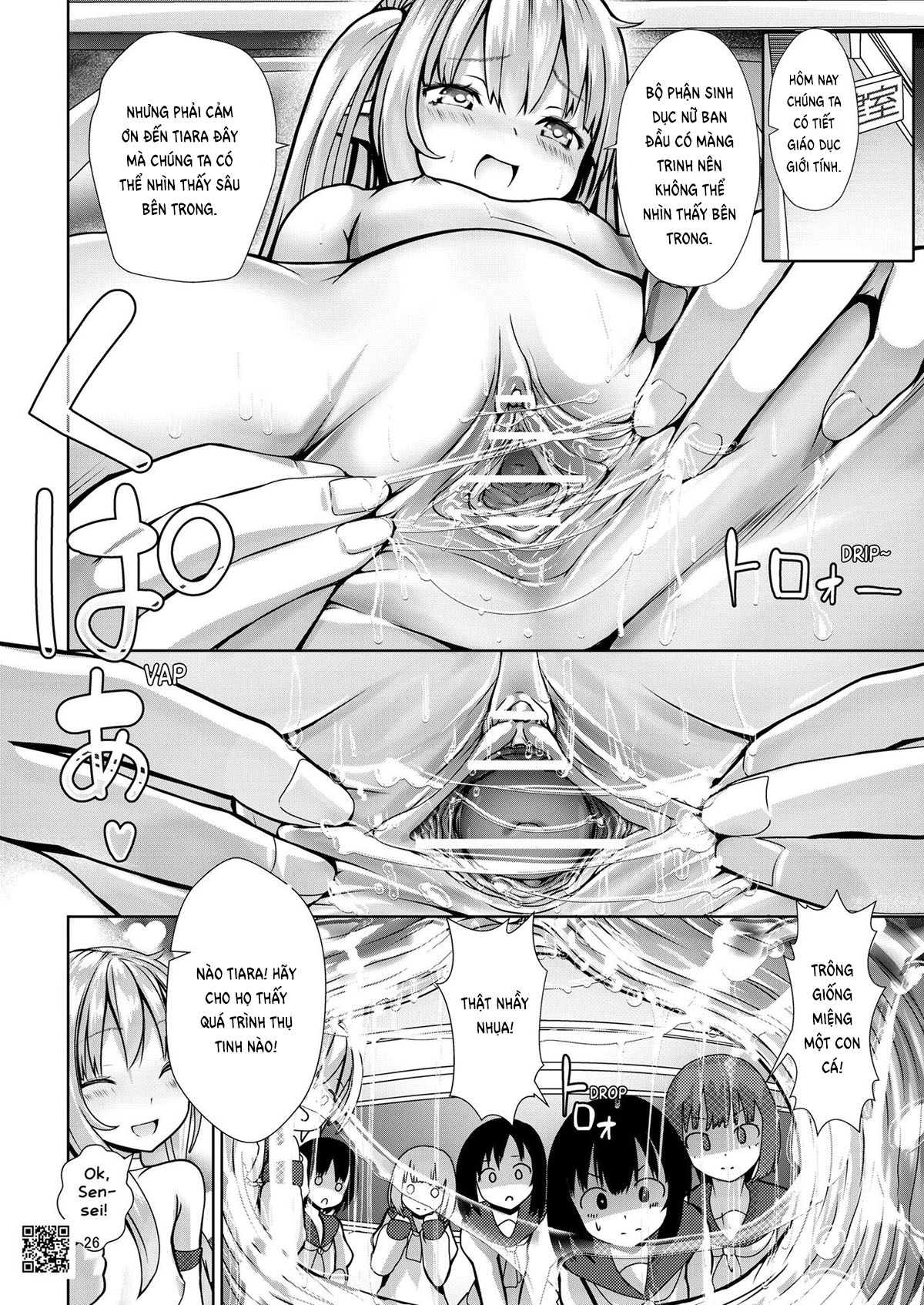 Đọc truyện hentai 5-nen 3-kumi no Isekai Ryuugakusei o Shidou suru Tsumori ga Choukyou shite shimatta - Oneshot