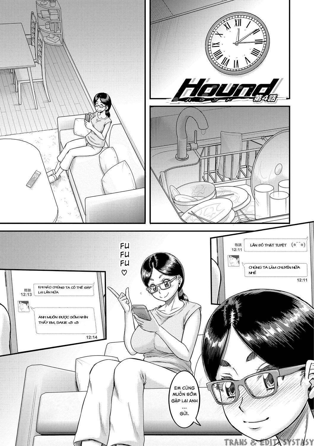 Đọc truyện hentai Hound - Chap 4